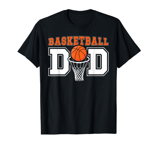 Basketball Dad Basketball Player Father T-Shirt - Custom Art Print Unisex - T-Shirt, Sweatshirt, Hoodie