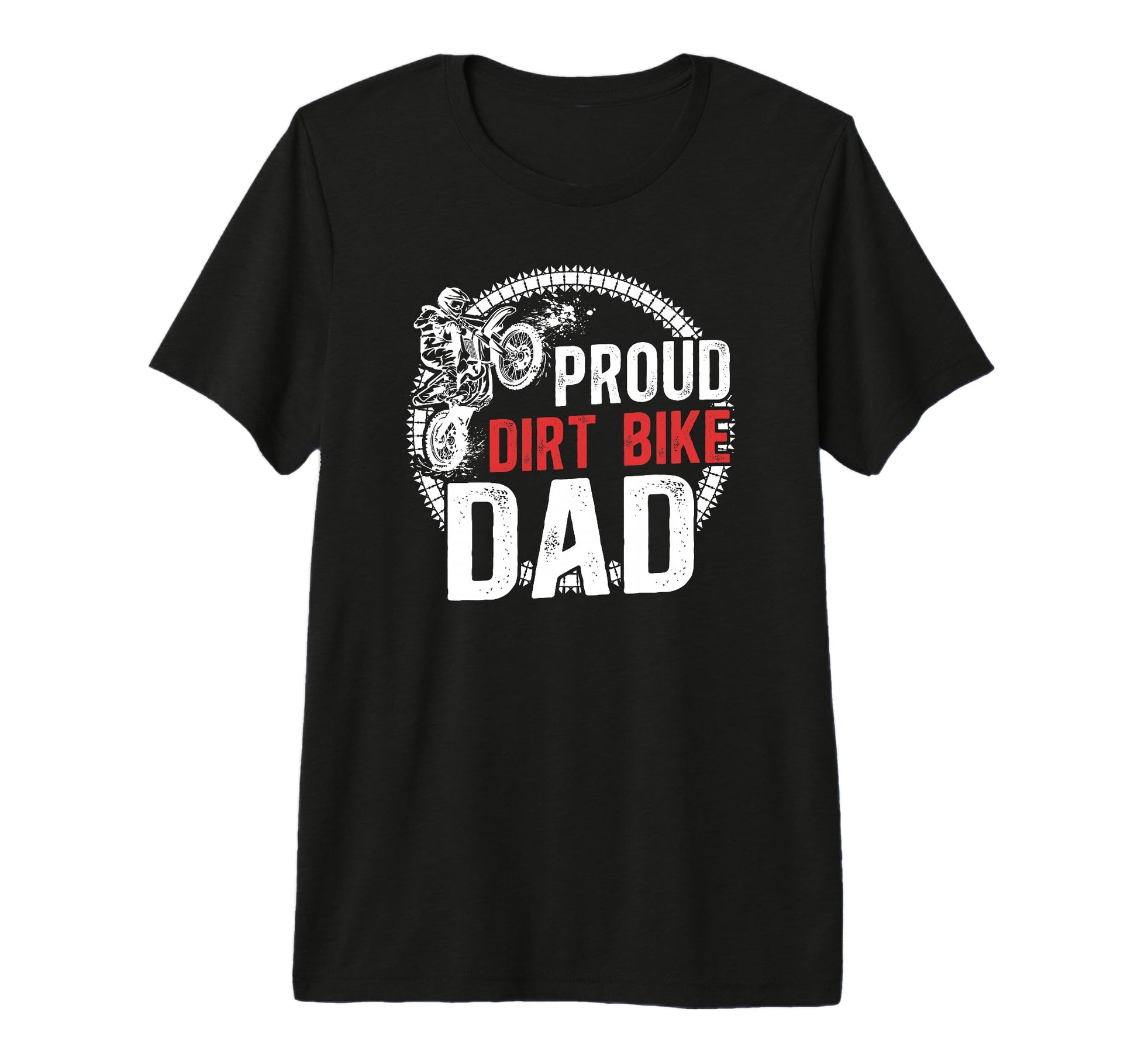 Mens Proud Dirt Bike Dad Dirt Biker T-Shirt - Streetwear Style Men Women - T-Shirt, Sweatshirt, Hoodie