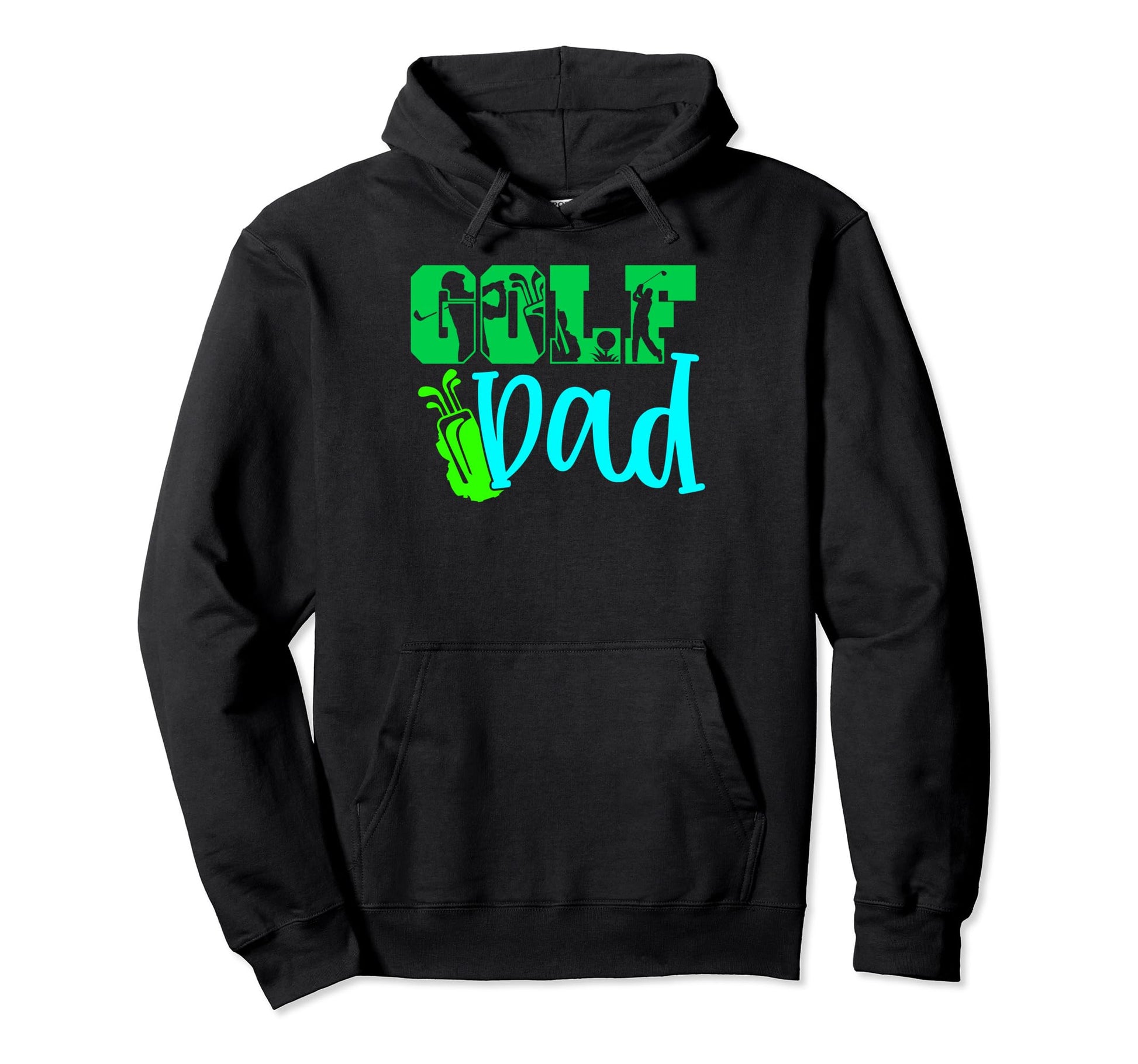 Golf Dad Golfing Golf Player Golfer Hoodie - Novelty Apparel Men Women - T-Shirt, Sweatshirt, Hoodie