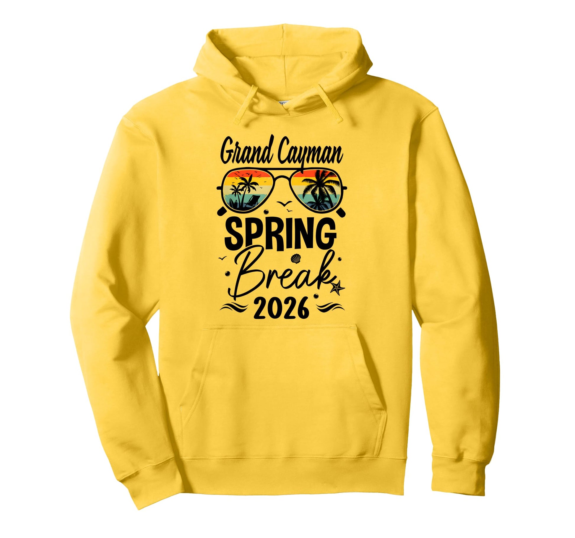 Grand Cayman Spring Break 2026 Hoodie - Casual Everyday Wear Unisex - T-Shirt, Sweatshirt, Hoodie