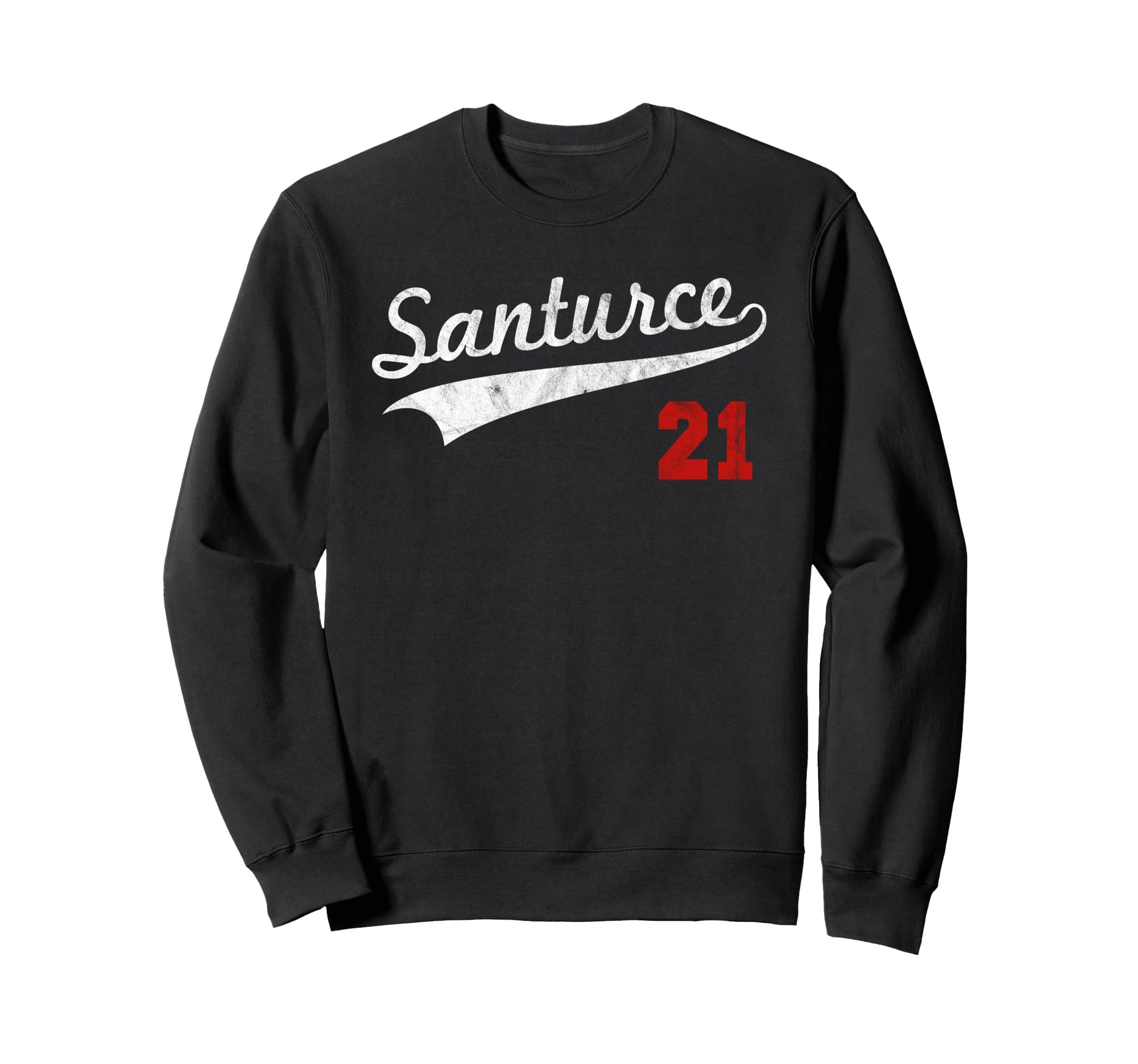 Santurce 21 Puerto Rico Baseball Sweatshirt - Novelty Apparel for Adults - T-Shirt, Sweatshirt, Hoodie