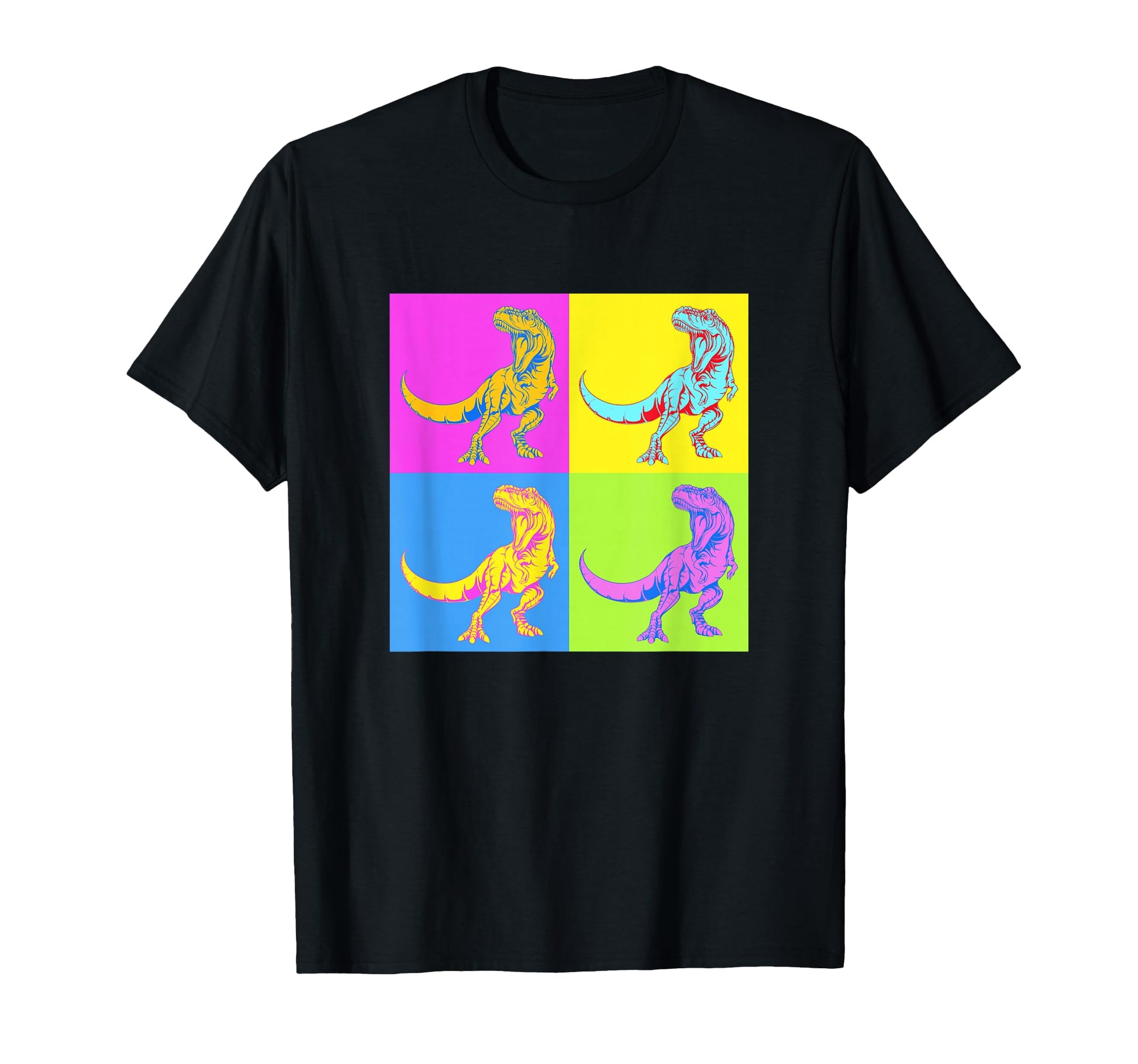 Pop Art Dinosaur Tyrannosaurus Trex T-Shirt - Trendy Graphic for Adults - T-Shirt, Sweatshirt, Hoodie