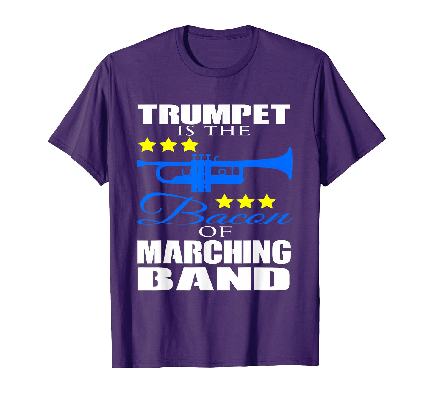 Trumpet Is Bacon Marching Band T-Shirt - Streetwear Style for Adults - T-Shirt, Sweatshirt, Hoodie