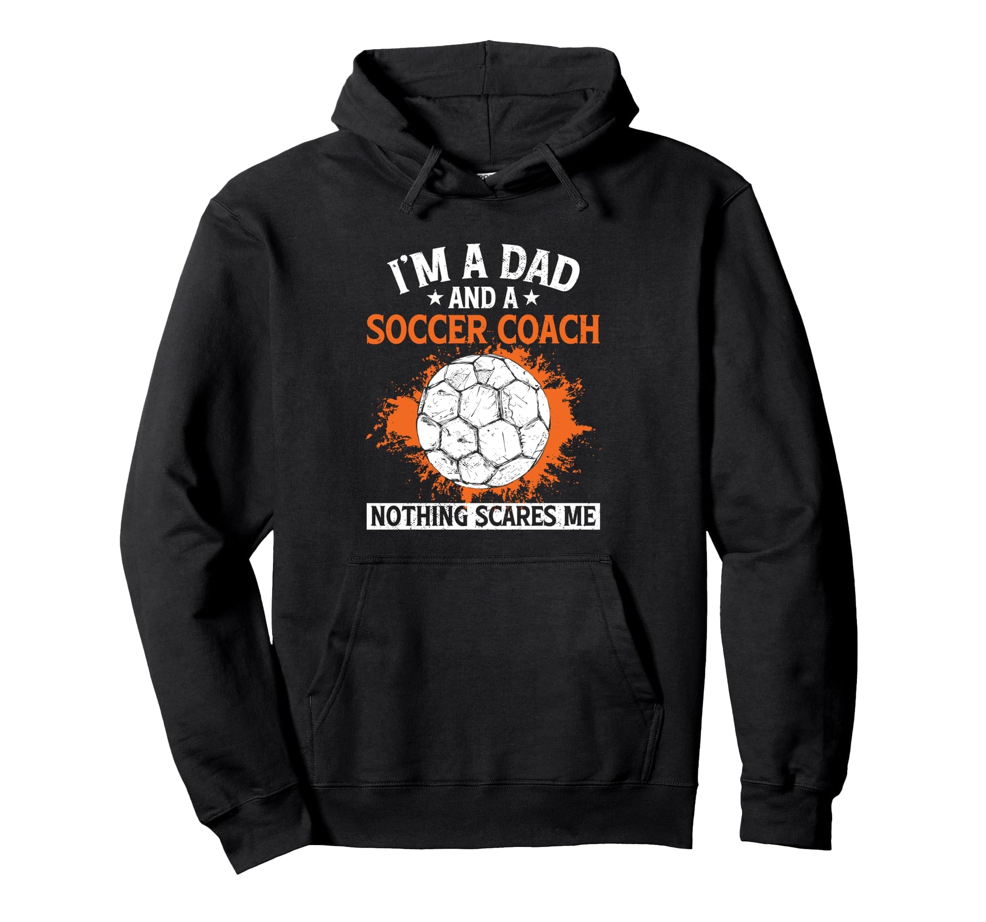 Coaching Soccer Dad Coach Soccer Coach Hoodie - Novelty Apparel Men Women - T-Shirt, Sweatshirt, Hoodie