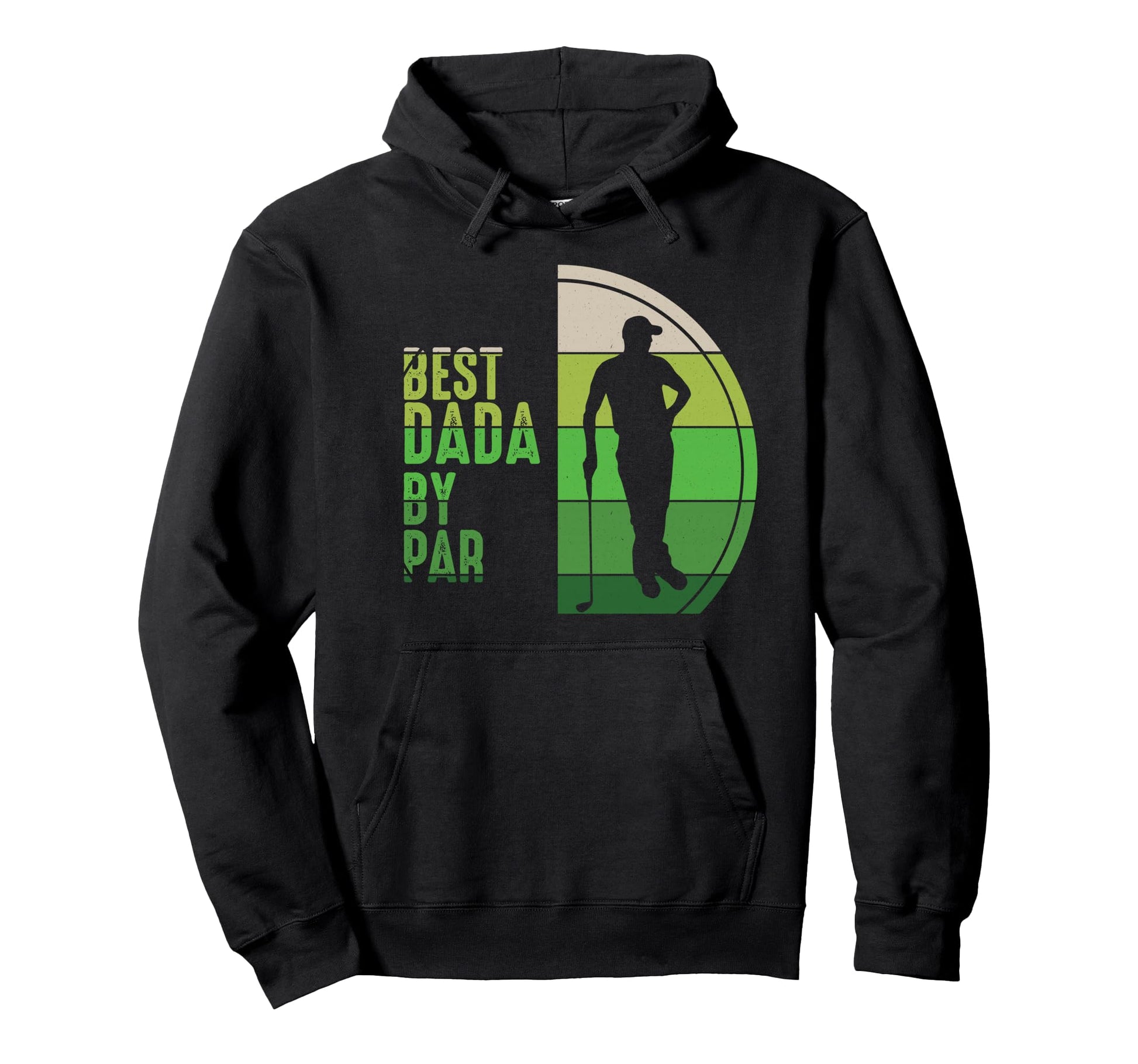 Best Dada Par Sunset Golf Lover Dad Hoodie - Streetwear Style Men Women - T-Shirt, Sweatshirt, Hoodie