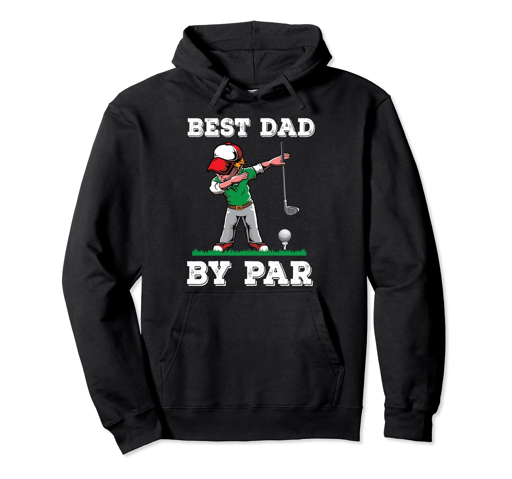 Best Dad Gift Dabbing Golf Gift Golfing Gift Hoodie - Trendy Graphic Unisex - T-Shirt, Sweatshirt, Hoodie