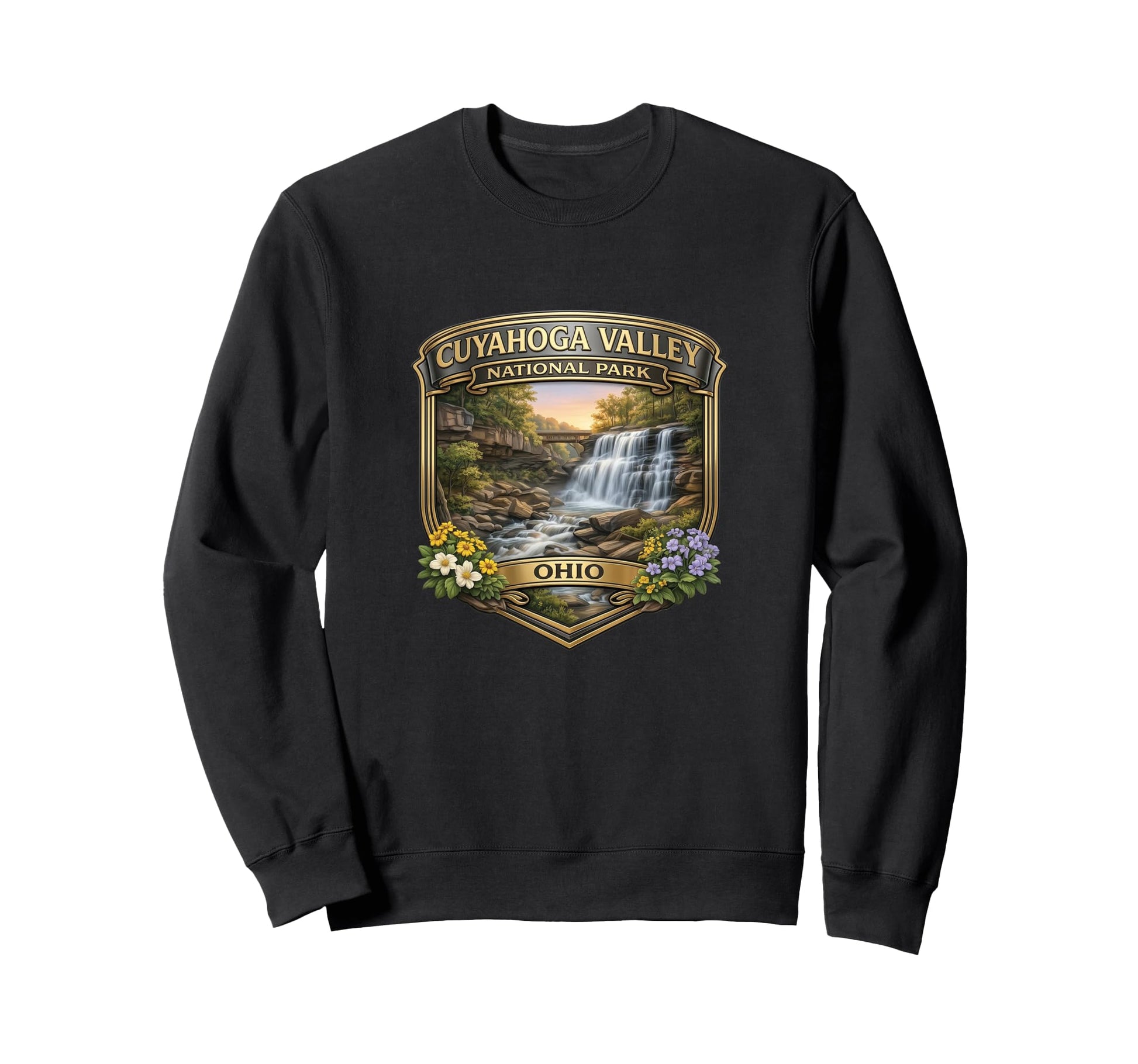 Cuyahoga Valley National Park Ohio Sweatshirt - Minimalist Print Unisex - T-Shirt, Sweatshirt, Hoodie