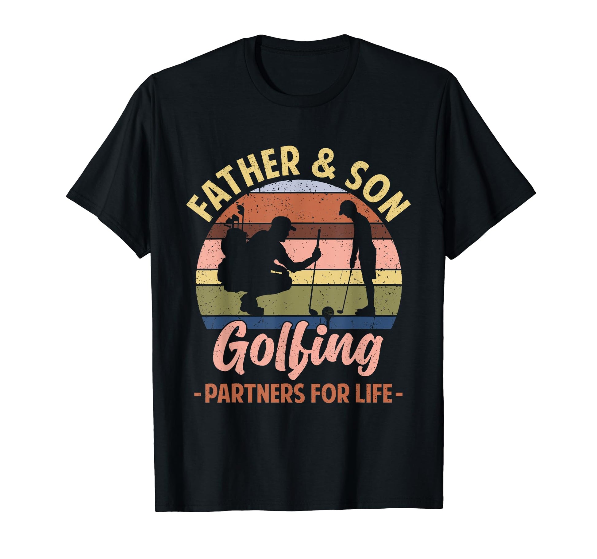 Father And Son Golfing Partners Life T-Shirt - Graphic Print for Adults - T-Shirt, Sweatshirt, Hoodie