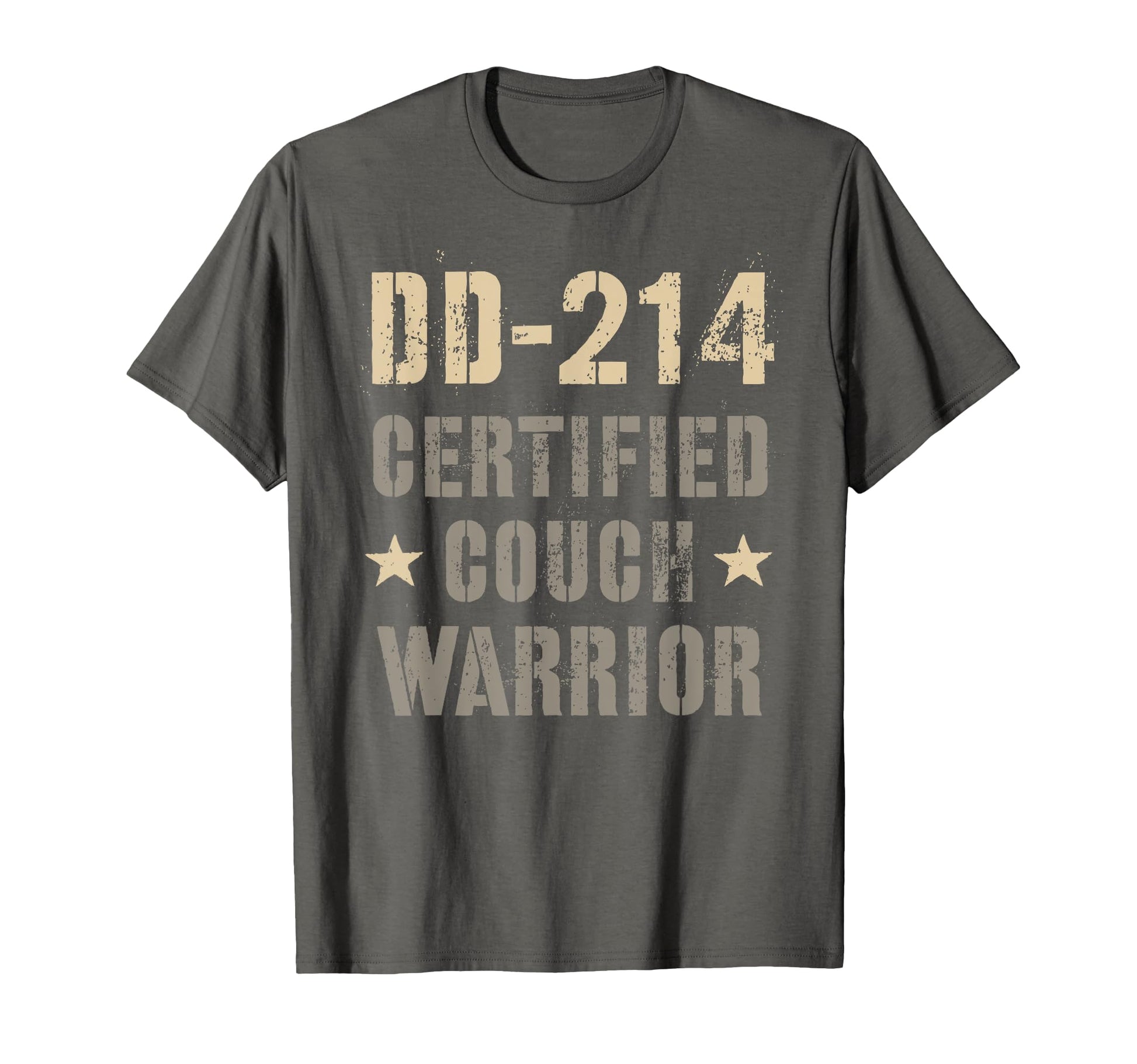 Funny Dd 214 Couch Warrior Alumni Dad T-Shirt - Trendy Graphic Men Women - T-Shirt, Sweatshirt, Hoodie