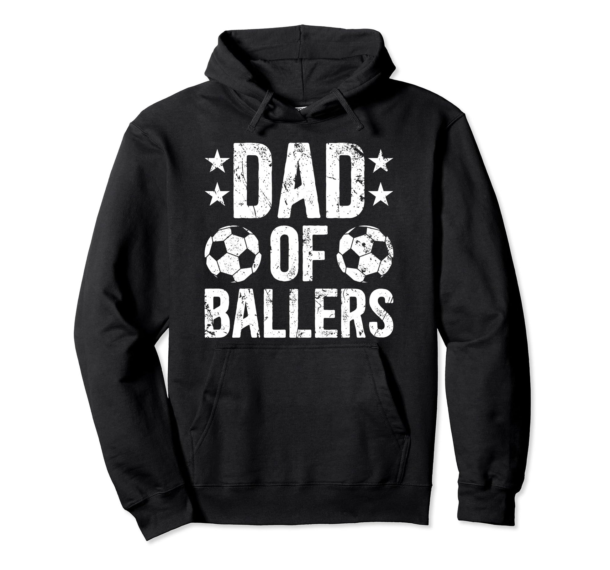 Dad Baller Soccer Dad Soccer Hoodie - Casual Everyday Wear Men Women - T-Shirt, Sweatshirt, Hoodie