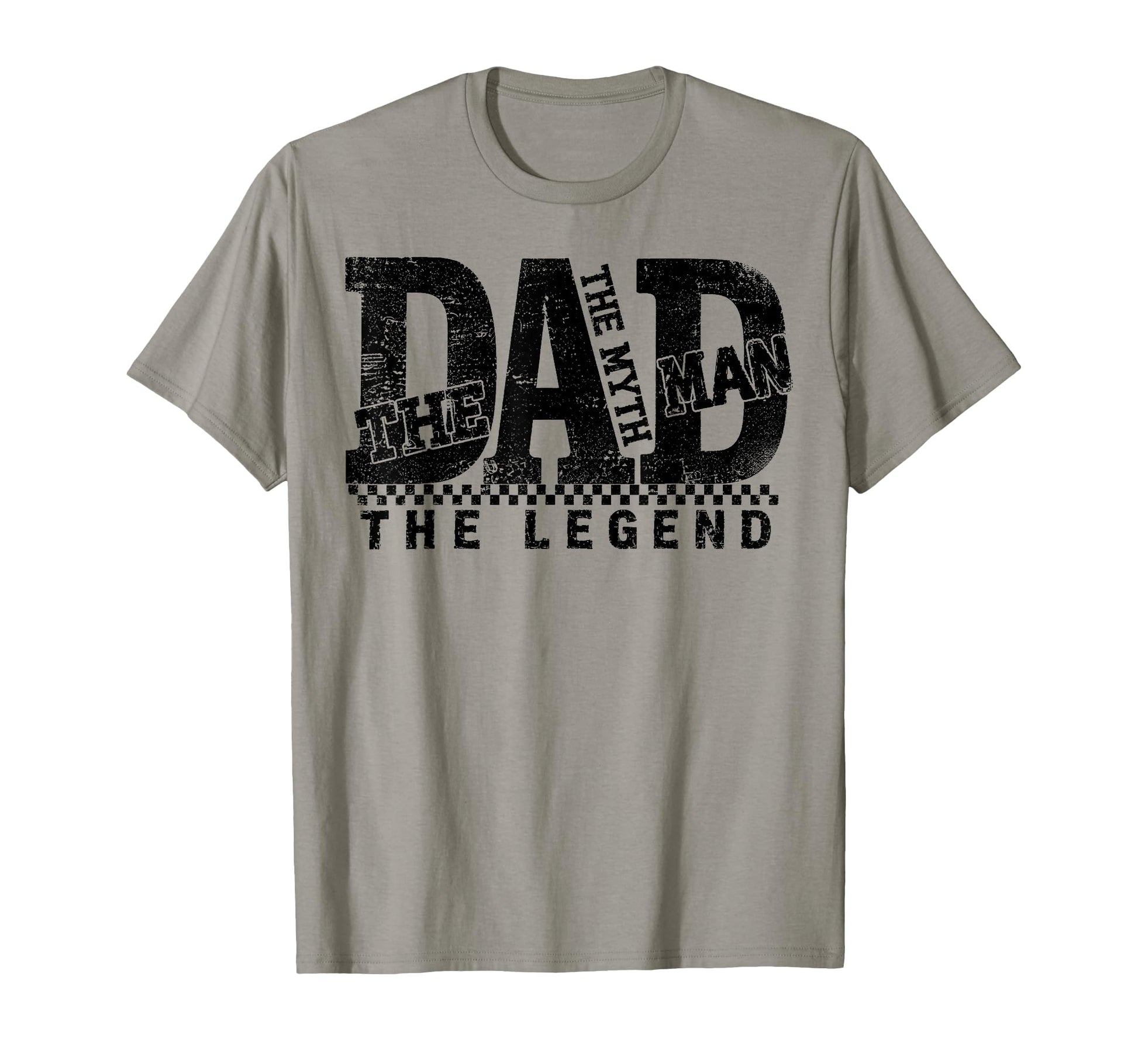Dad Myth Legend Funny Fathers Day Mens T-Shirt - Custom Art Print Unisex - T-Shirt, Sweatshirt, Hoodie
