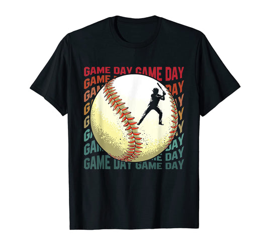Baseball Dad Papa Game Day Grandpa T-Shirt - Aesthetic Graphic Unisex - T-Shirt, Sweatshirt, Hoodie