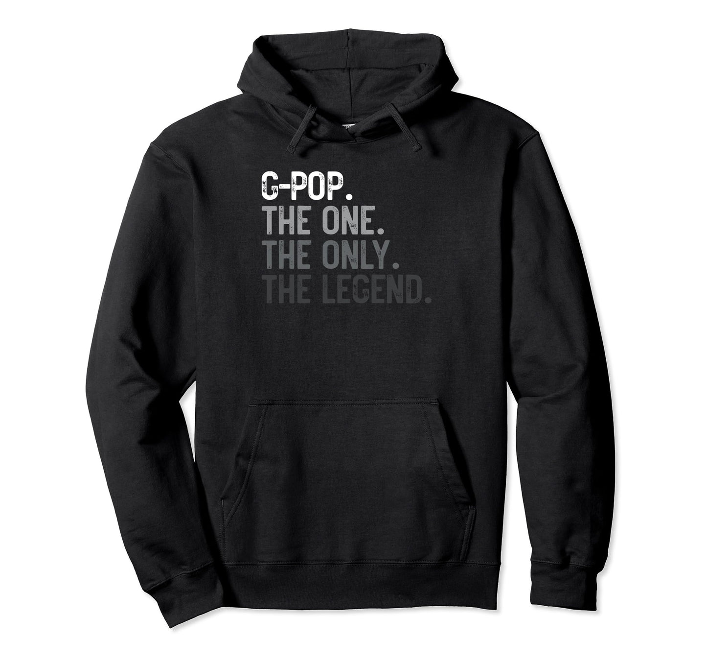 Mens G Pop One Only Legend Hoodie - Casual Everyday Wear for Adults - T-Shirt, Sweatshirt, Hoodie