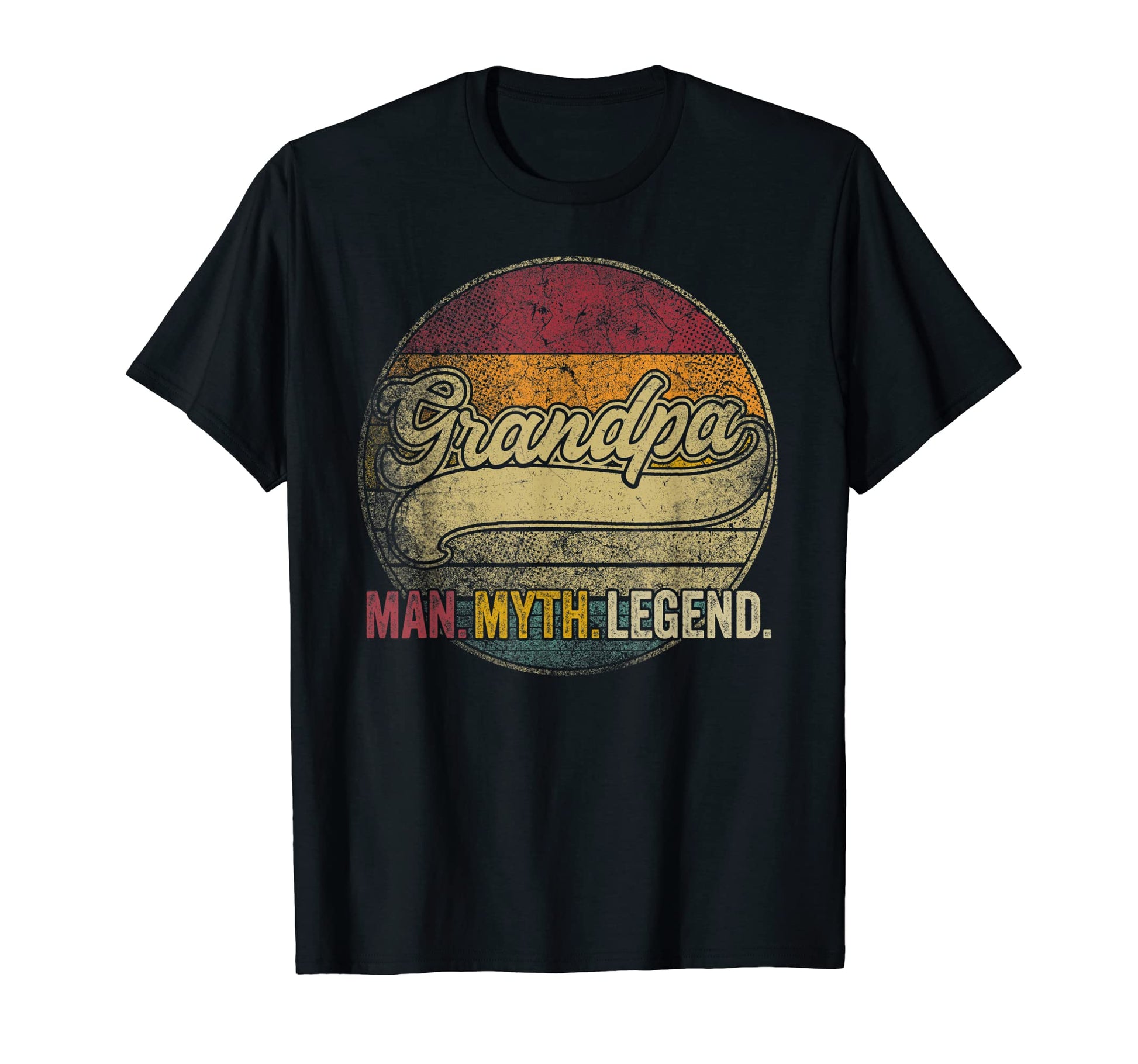 Mens Grandpa Myth Legend Fathers Day T-Shirt - Fun Novelty Design Unisex - T-Shirt, Sweatshirt, Hoodie