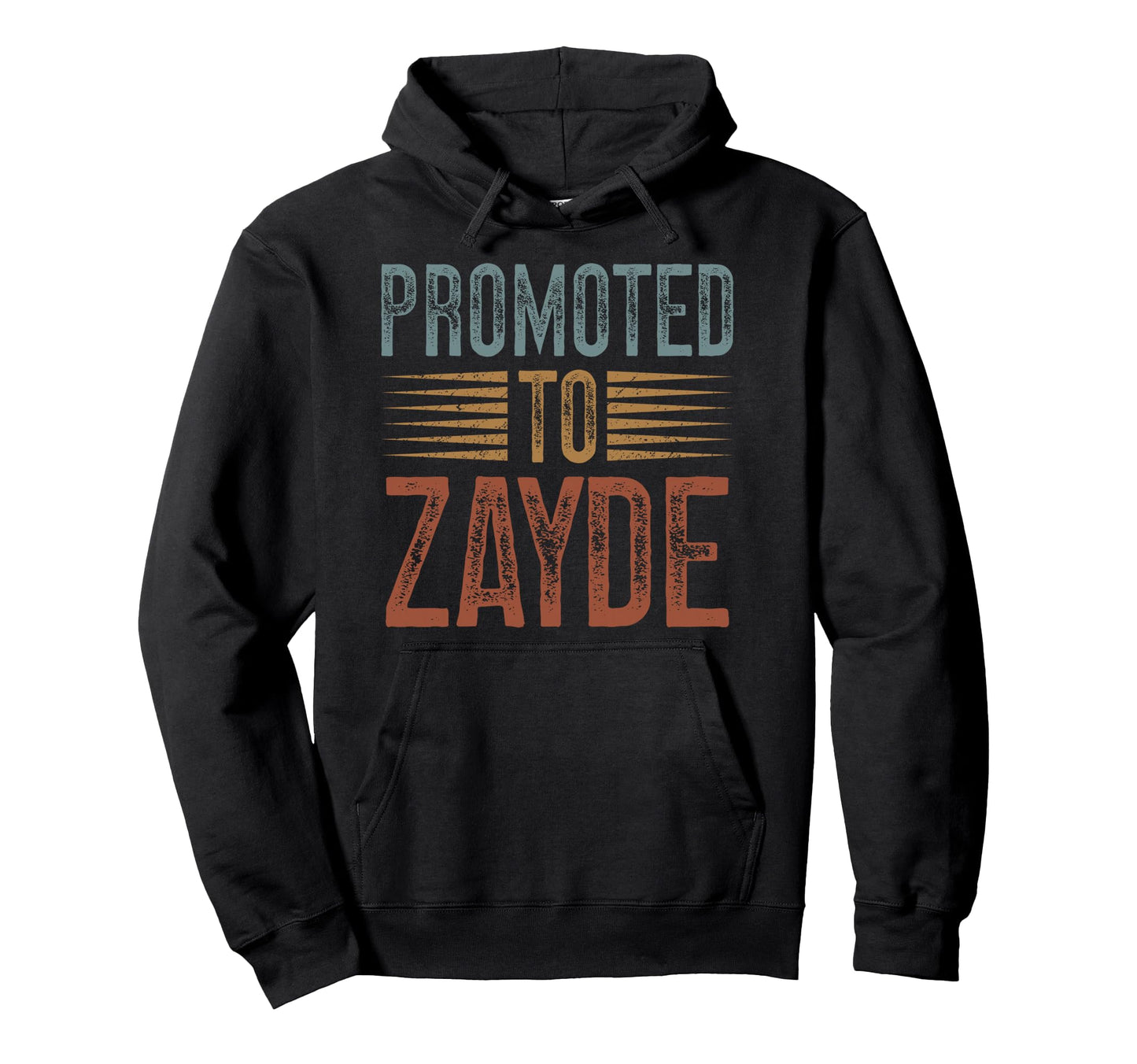 Promoted To Zayde Future Zayde Grandpa Hoodie - Unique Graphic Men Women - T-Shirt, Sweatshirt, Hoodie