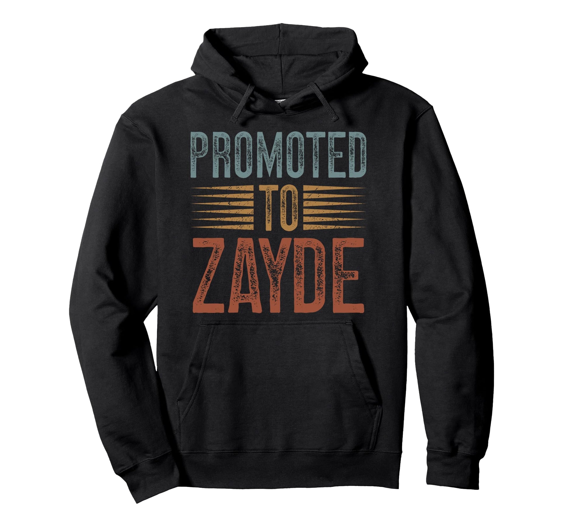 Promoted To Zayde Future Zayde Grandpa Hoodie - Unique Graphic Men Women - T-Shirt, Sweatshirt, Hoodie