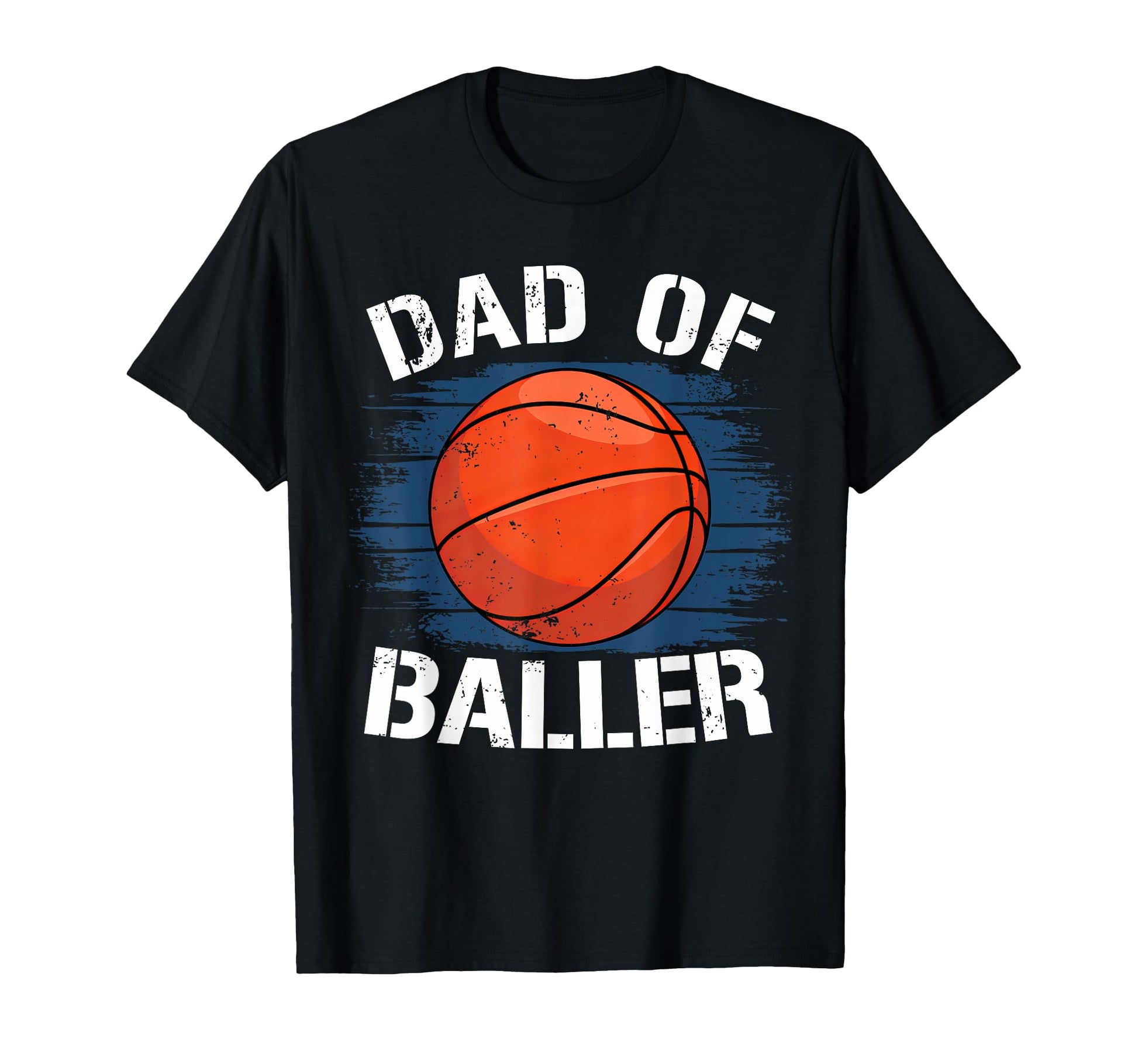Dad Ballers Basketball Basketball Ball T-Shirt - Fun Novelty Design Unisex - T-Shirt, Sweatshirt, Hoodie