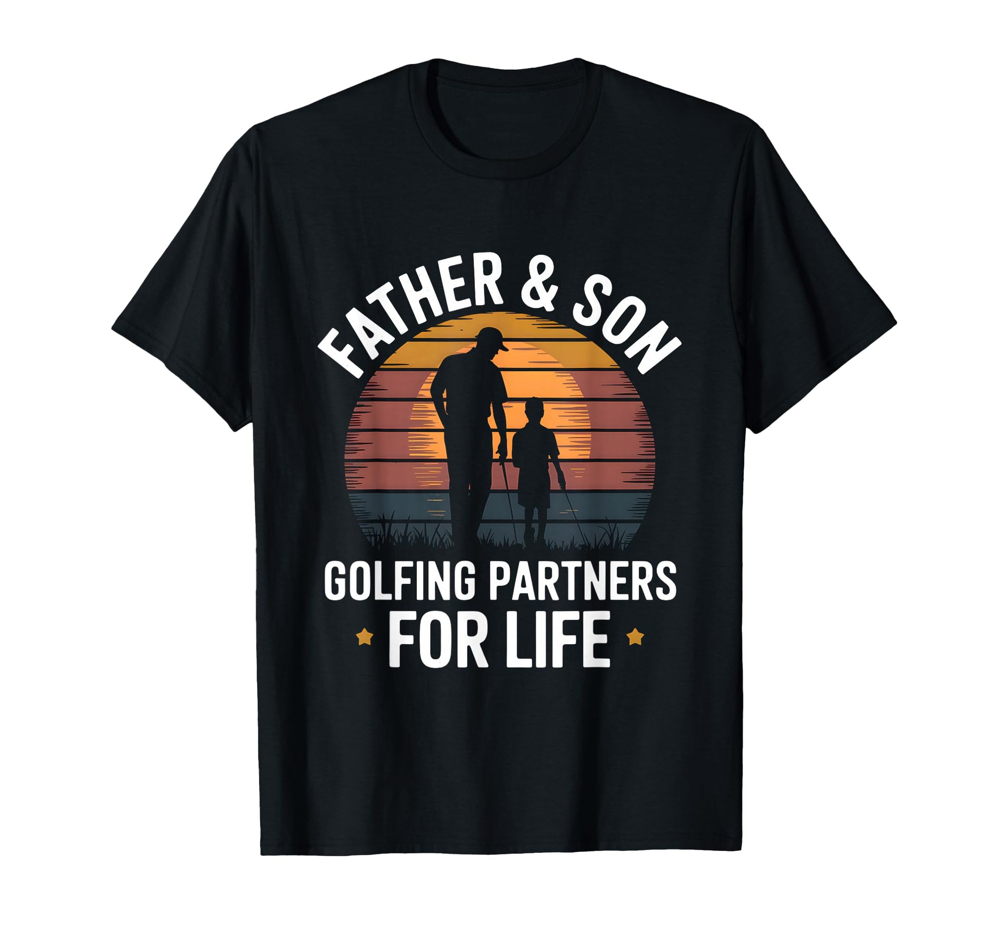 Father Son Golfing Partners Family Golf T-Shirt - Trendy Graphic Unisex - T-Shirt, Sweatshirt, Hoodie