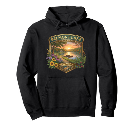Belmont Lake State Park New York Hoodie - Streetwear Style Men Women - T-Shirt, Sweatshirt, Hoodie