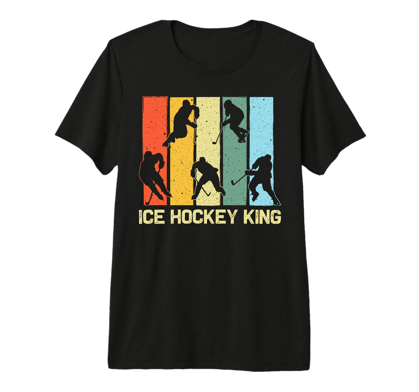 Ice Hockey Dad Player Goalie T-Shirt - Casual Everyday Wear Men Women - T-Shirt, Sweatshirt, Hoodie