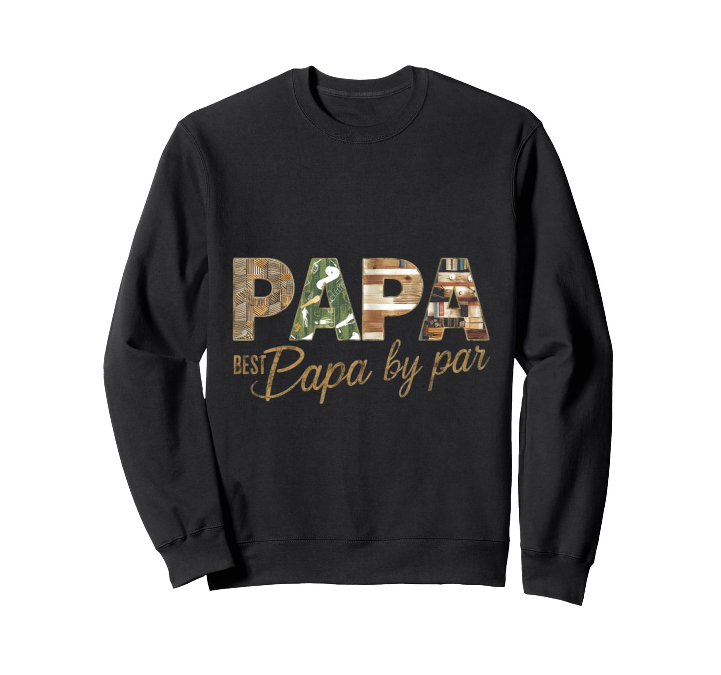 Golf Player Best Dad Par Golf Golf Sweatshirt - Trendy Graphic for Adults - T-Shirt, Sweatshirt, Hoodie