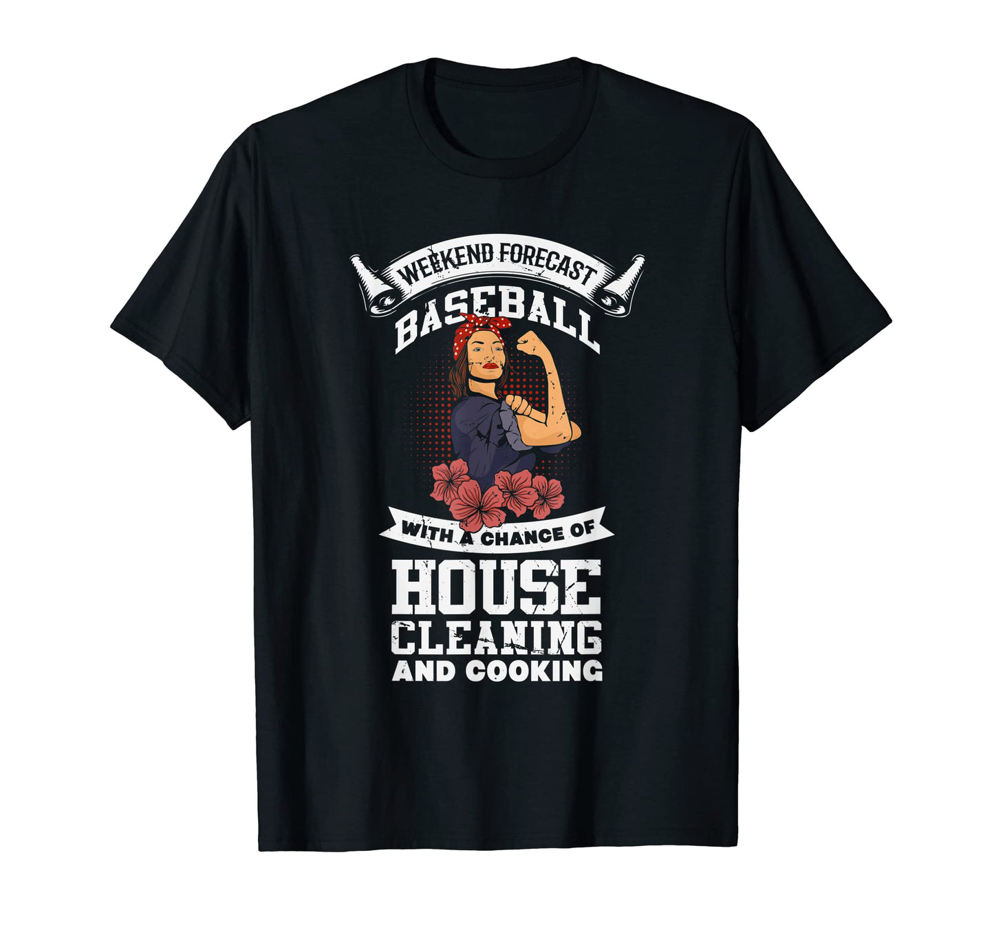 Baseball Mom Funny Baller Mom House T-Shirt - Minimalist Print for Adults - T-Shirt, Sweatshirt, Hoodie