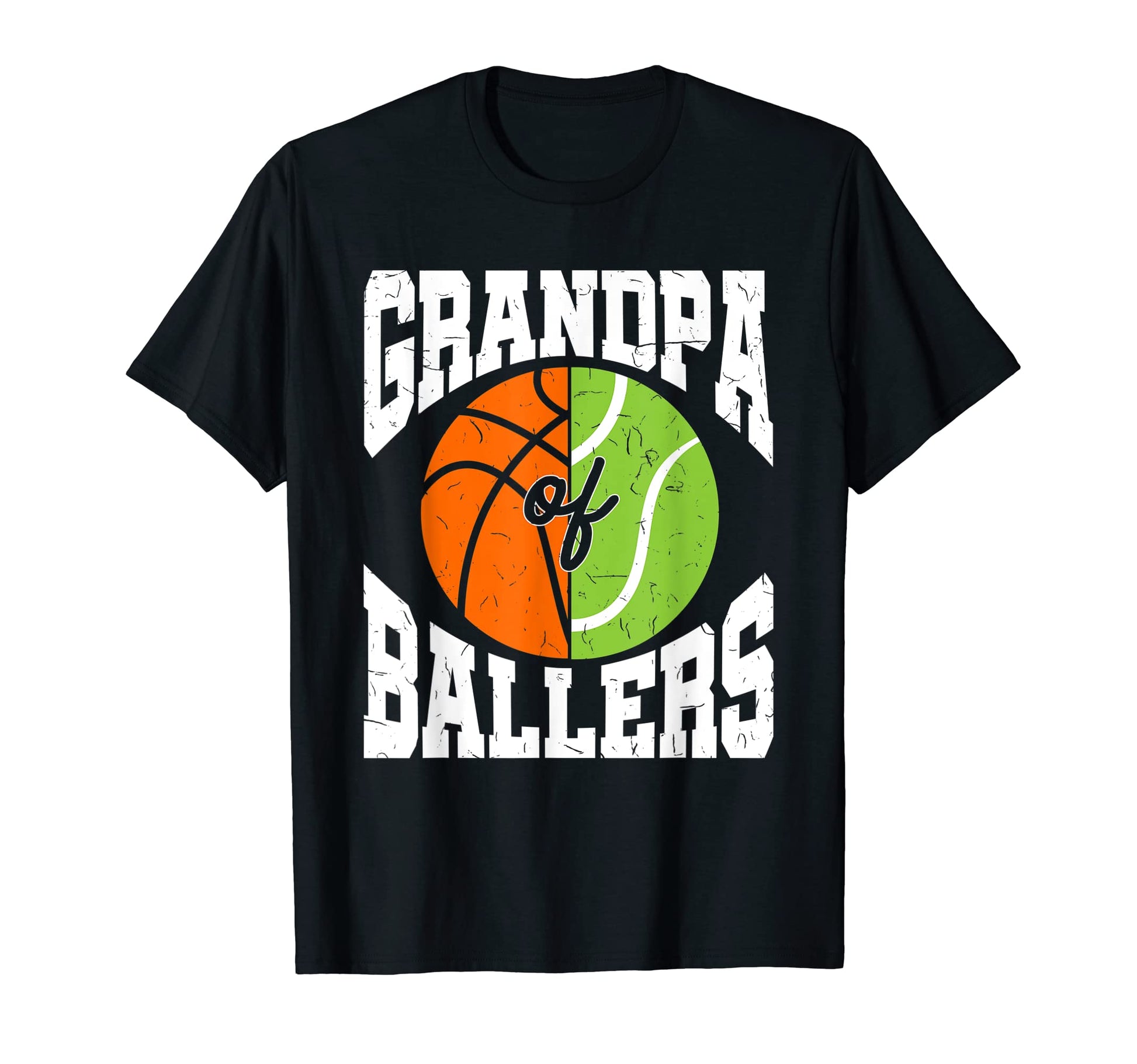 Mens Grandpa Ballers Ball Grandfather T-Shirt - Novelty Apparel for Adults - T-Shirt, Sweatshirt, Hoodie