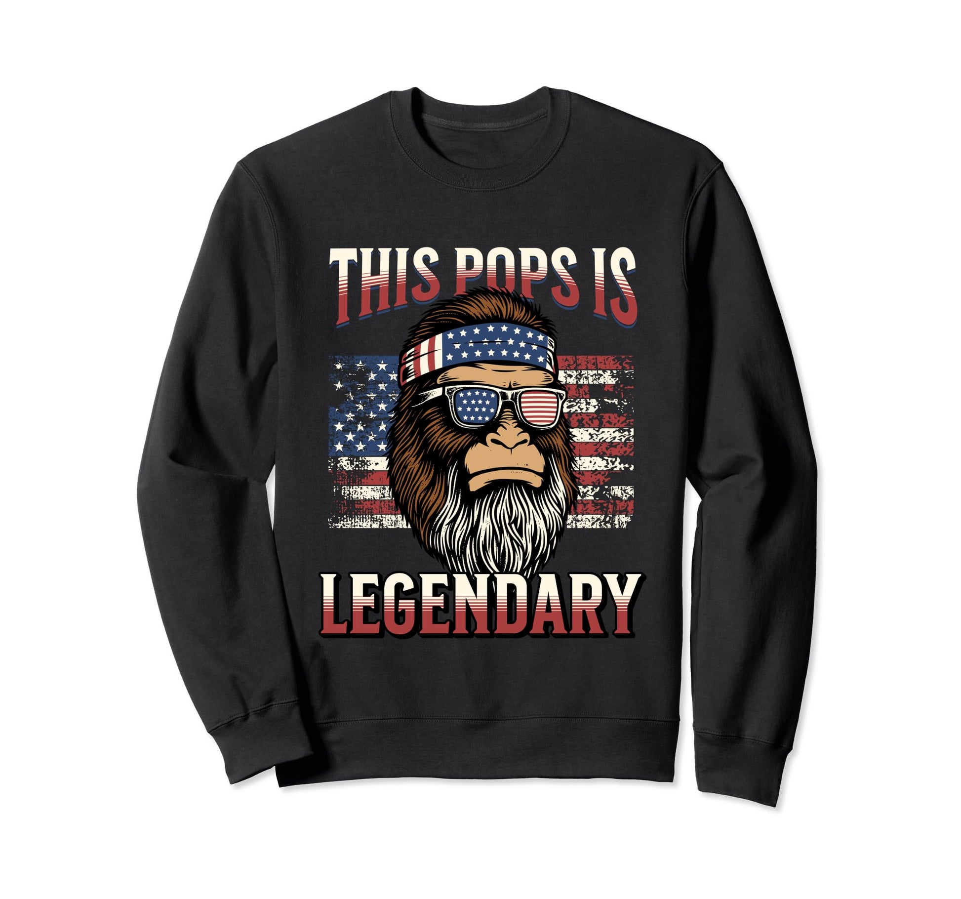 This Pops Is Legendary Fathers Day Sweatshirt - Minimalist Print Unisex - T-Shirt, Sweatshirt, Hoodie