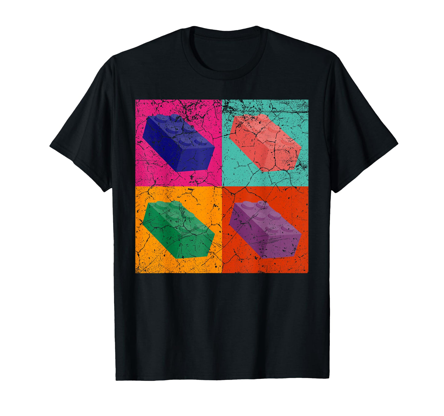 Building Block Color Blocks Lover T-Shirt - Streetwear Style Unisex - T-Shirt, Sweatshirt, Hoodie
