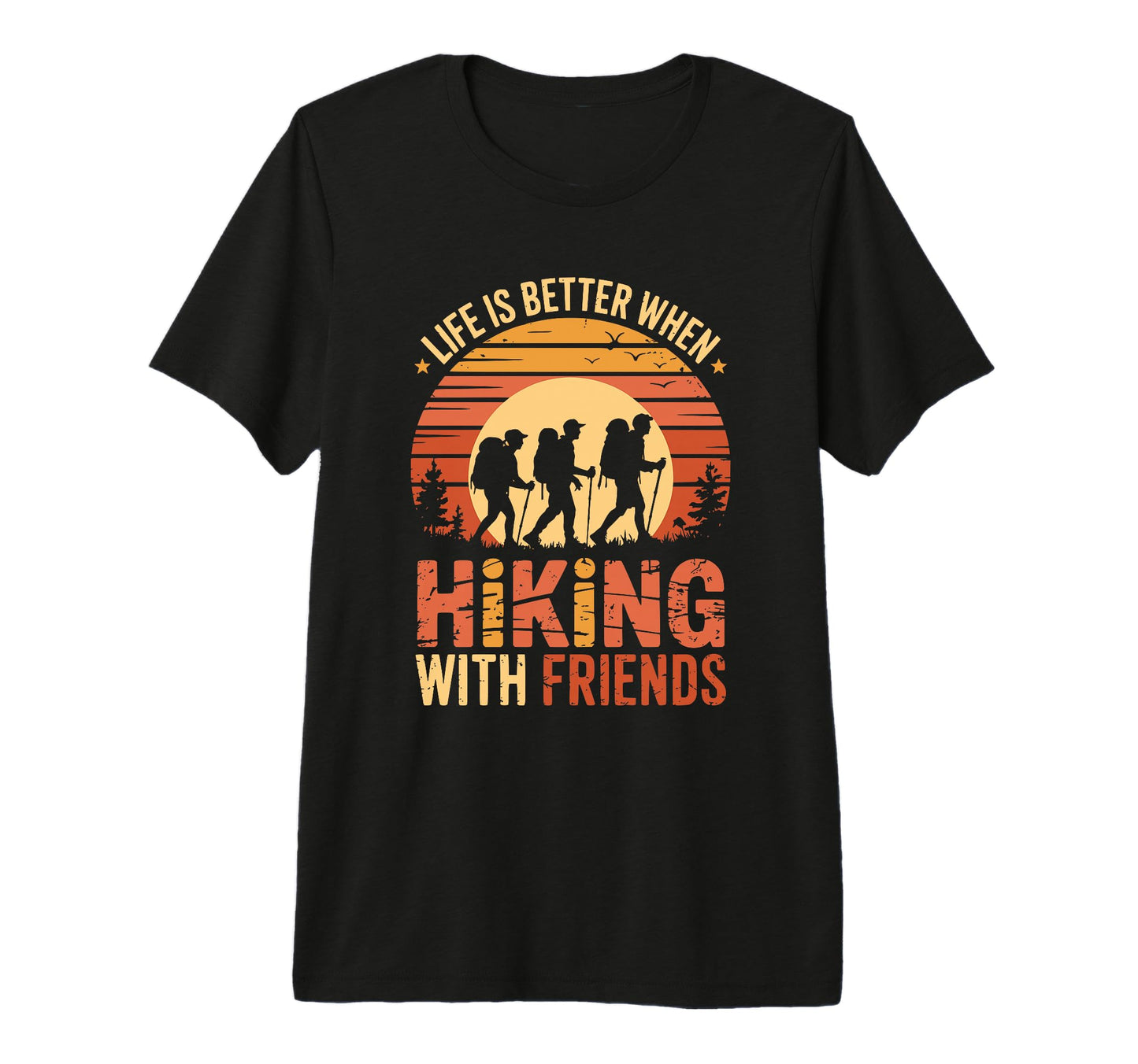 Funny Hiker Hikers Hiking Walking T-Shirt - Streetwear Style Men Women - T-Shirt, Sweatshirt, Hoodie