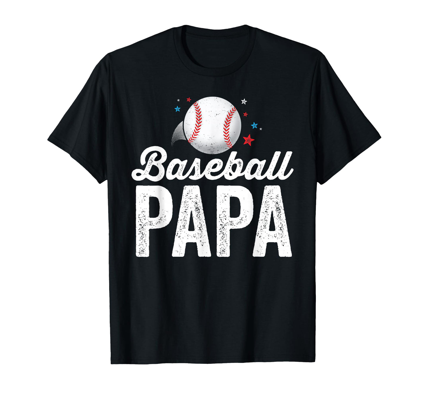 Baseball Papa Dad Father Grandpa Lagift T-Shirt - Minimalist Print Unisex - T-Shirt, Sweatshirt, Hoodie