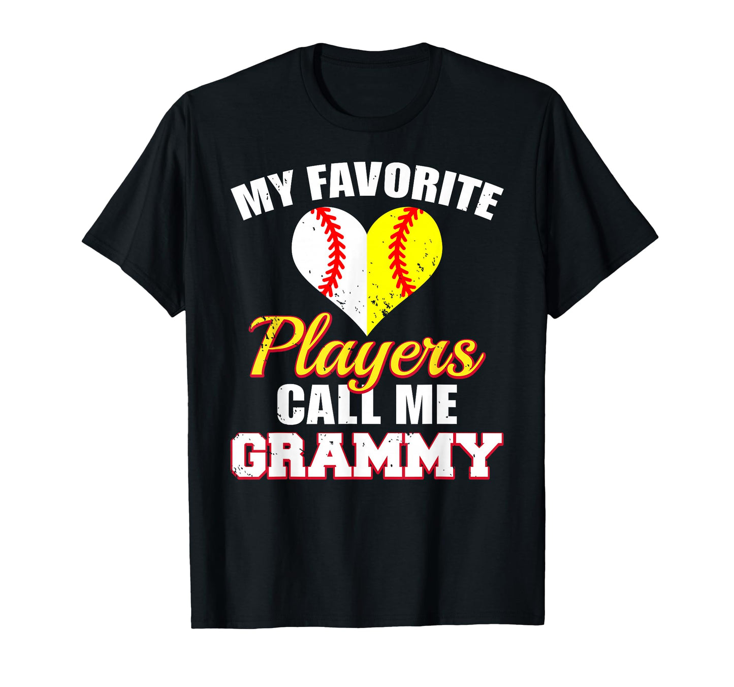 My Favorite Players Call Me Grammy T-Shirt - Unique Graphic for Adults - T-Shirt, Sweatshirt, Hoodie