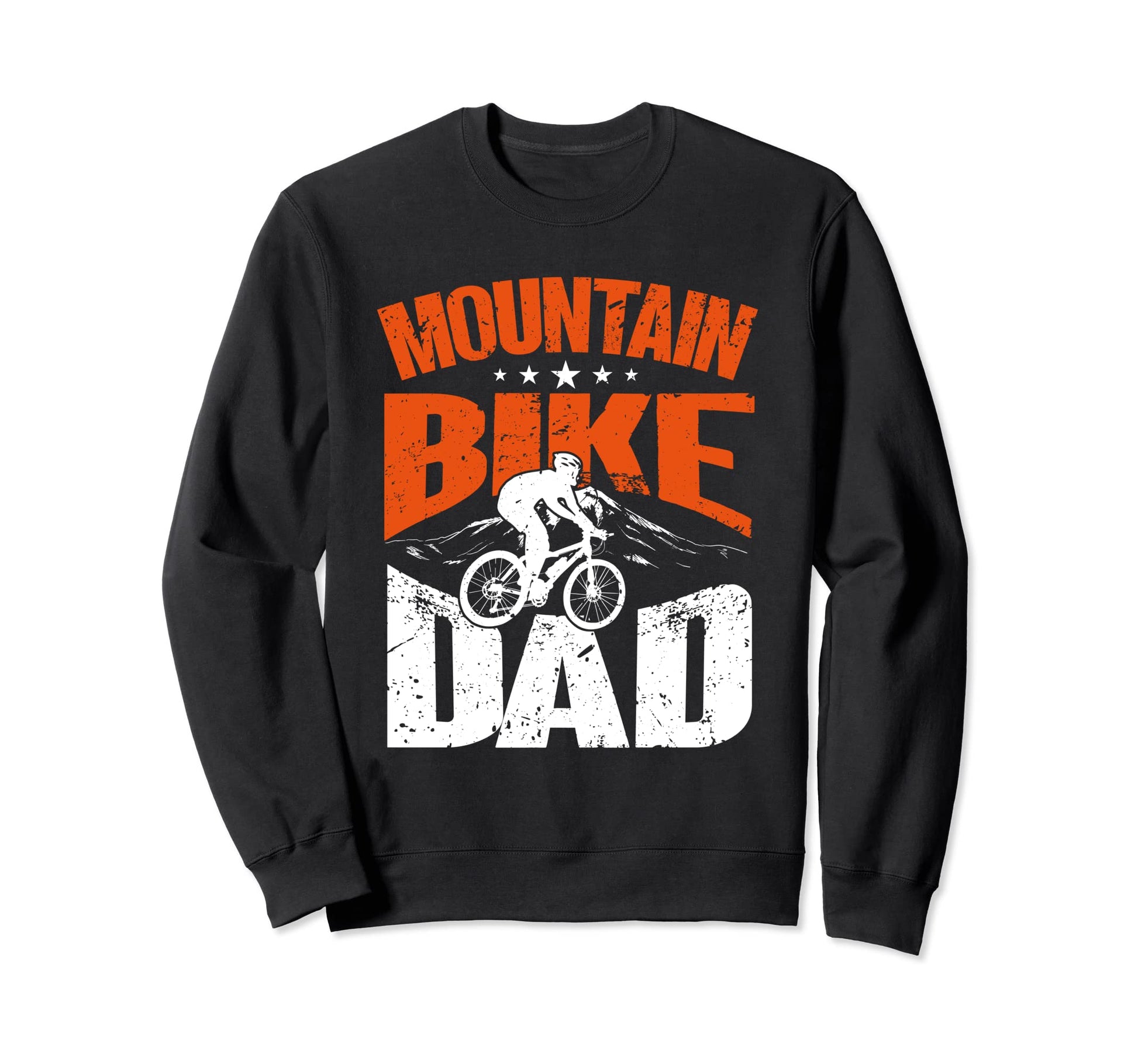 Mountain Bike Dad Cycle Bicycle Sweatshirt - Casual Everyday Wear Unisex - T-Shirt, Sweatshirt, Hoodie