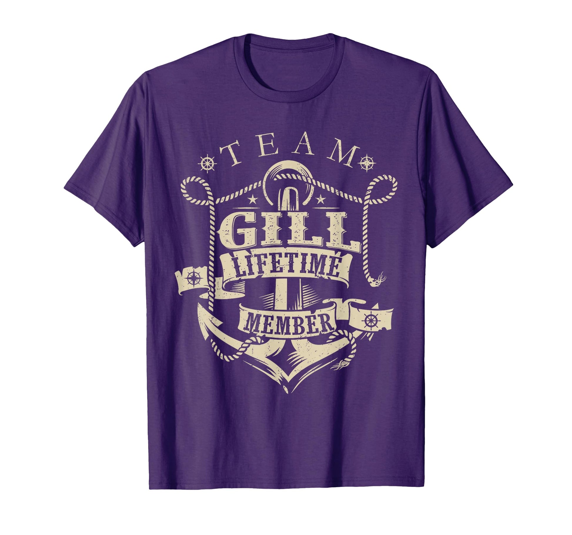 Team Gill Lifetime Member Gill T-Shirt - Fun Novelty Design for Adults - T-Shirt, Sweatshirt, Hoodie