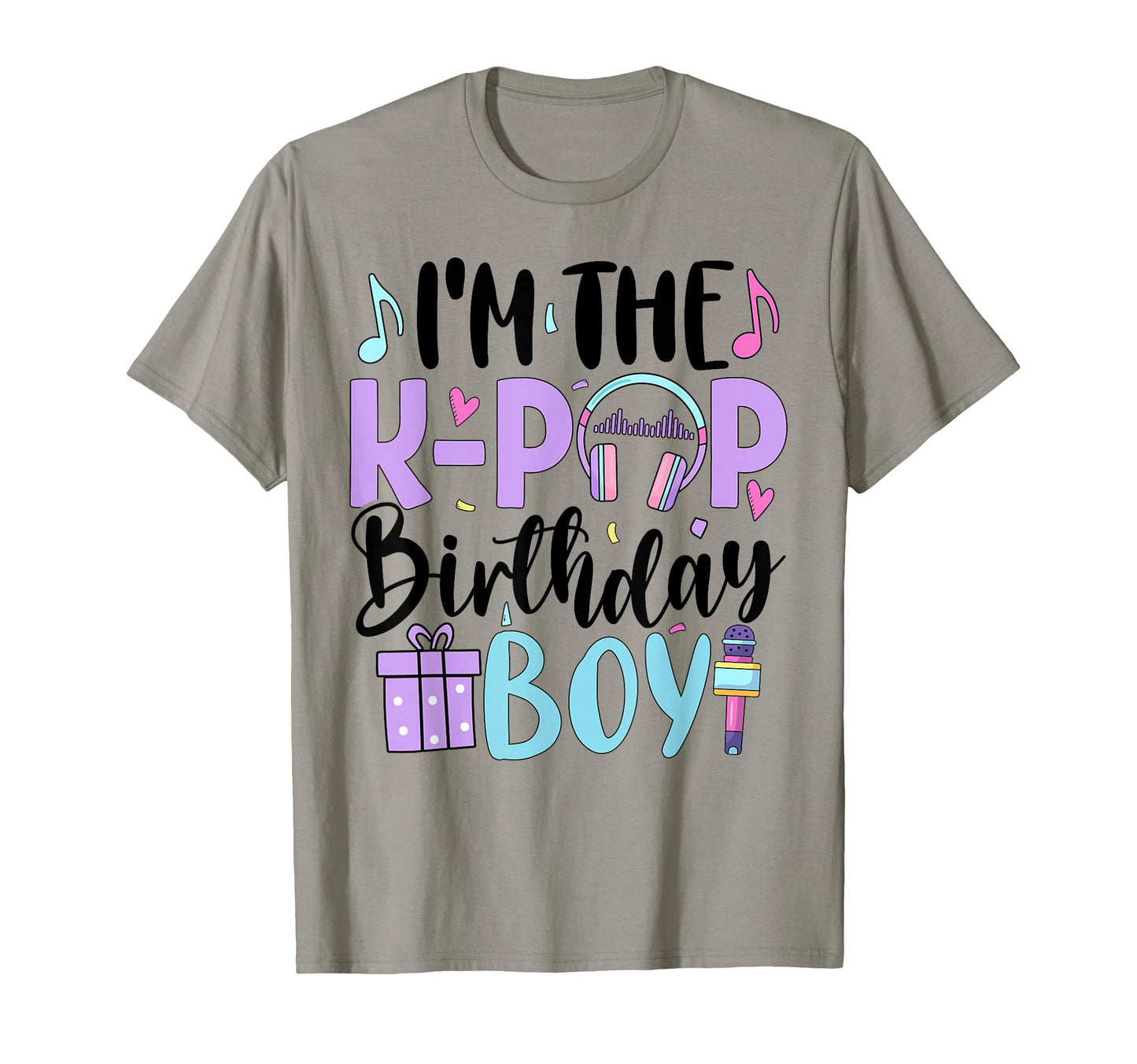 Im K Pop Birthday K Pop Birthday Party T-Shirt - Graphic Print for Adults - T-Shirt, Sweatshirt, Hoodie