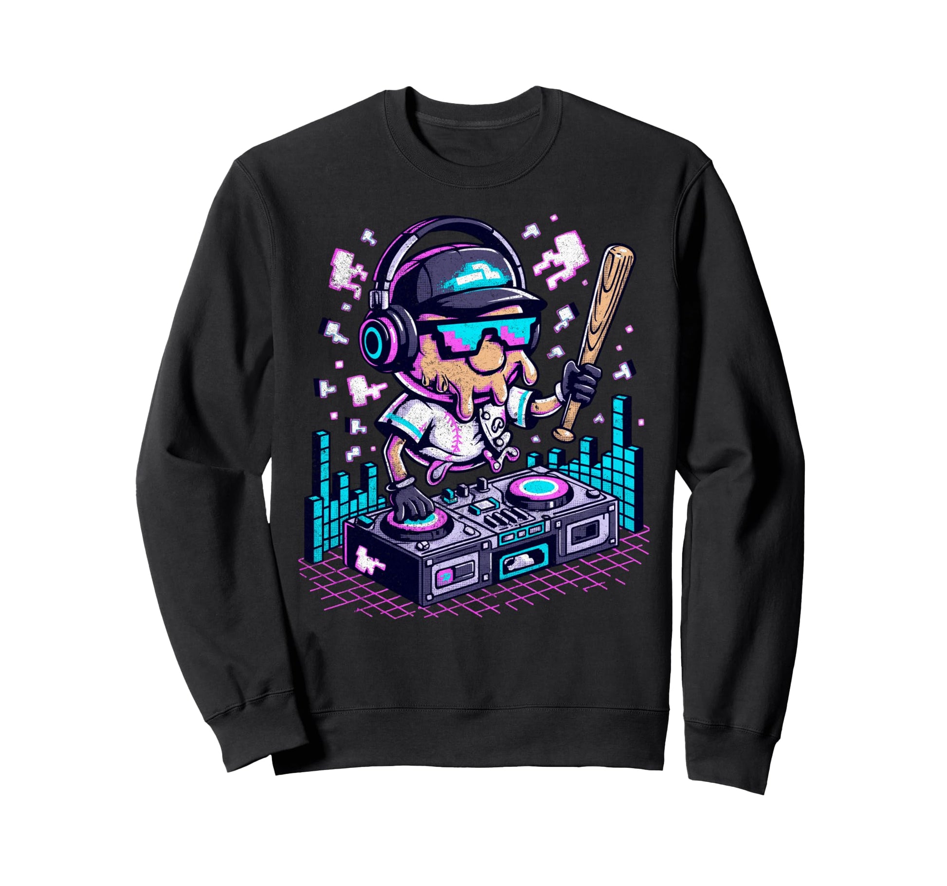 Baseball Drip Gamer Gifts T-Shirt - Minimalist Print Unisex - T-Shirt, Sweatshirt, Hoodie