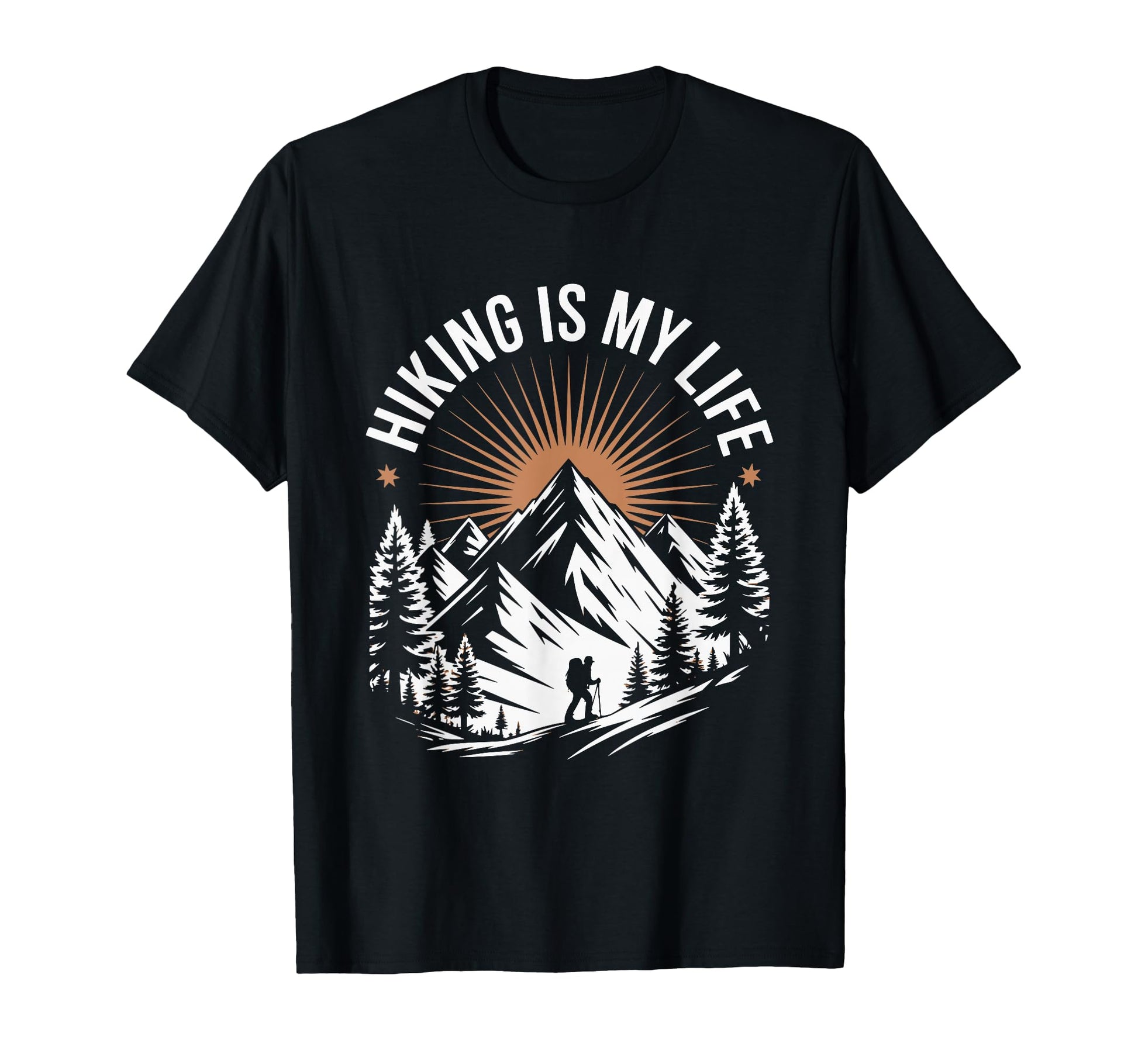 Funny Hiker Hikers Hiking T-Shirt - Casual Everyday Wear for Adults - T-Shirt, Sweatshirt, Hoodie