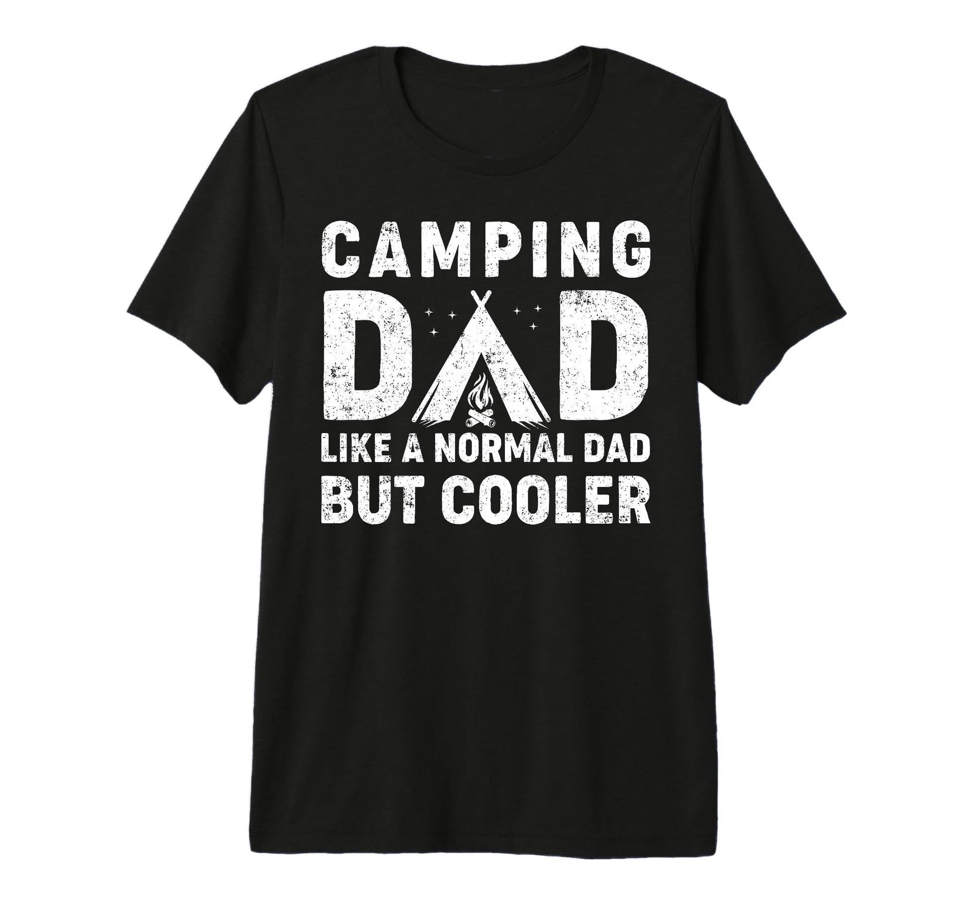 Mens Camping Dad Funny Camper Fathers T-Shirt - Fun Novelty Design Unisex - T-Shirt, Sweatshirt, Hoodie