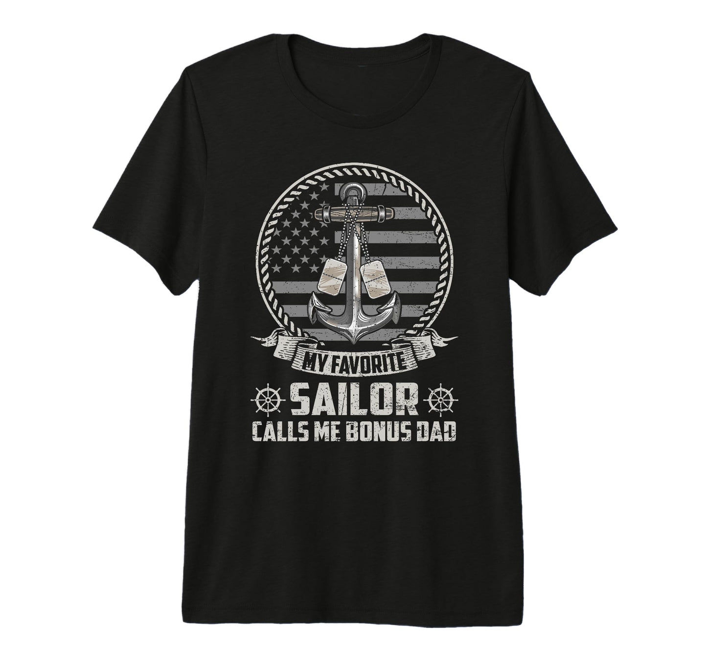 My Favorite Sailor Calls Me Bonus Dad T-Shirt - Aesthetic Graphic Unisex - T-Shirt, Sweatshirt, Hoodie