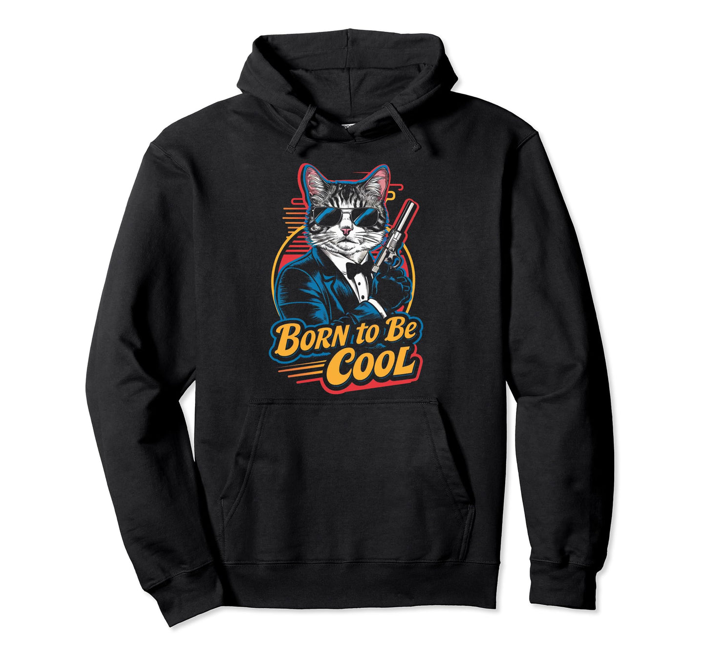 Cat Funny Cat Dad Cat Mom Hoodie - Streetwear Style Unisex - T-Shirt, Sweatshirt, Hoodie