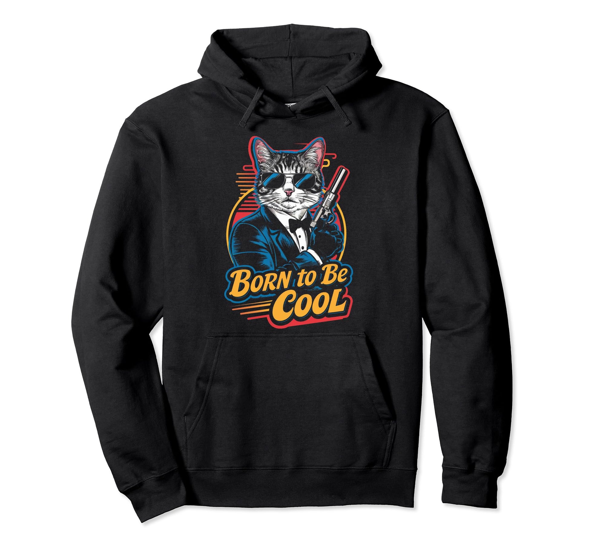 Cat Funny Cat Dad Cat Mom Hoodie - Streetwear Style Unisex - T-Shirt, Sweatshirt, Hoodie