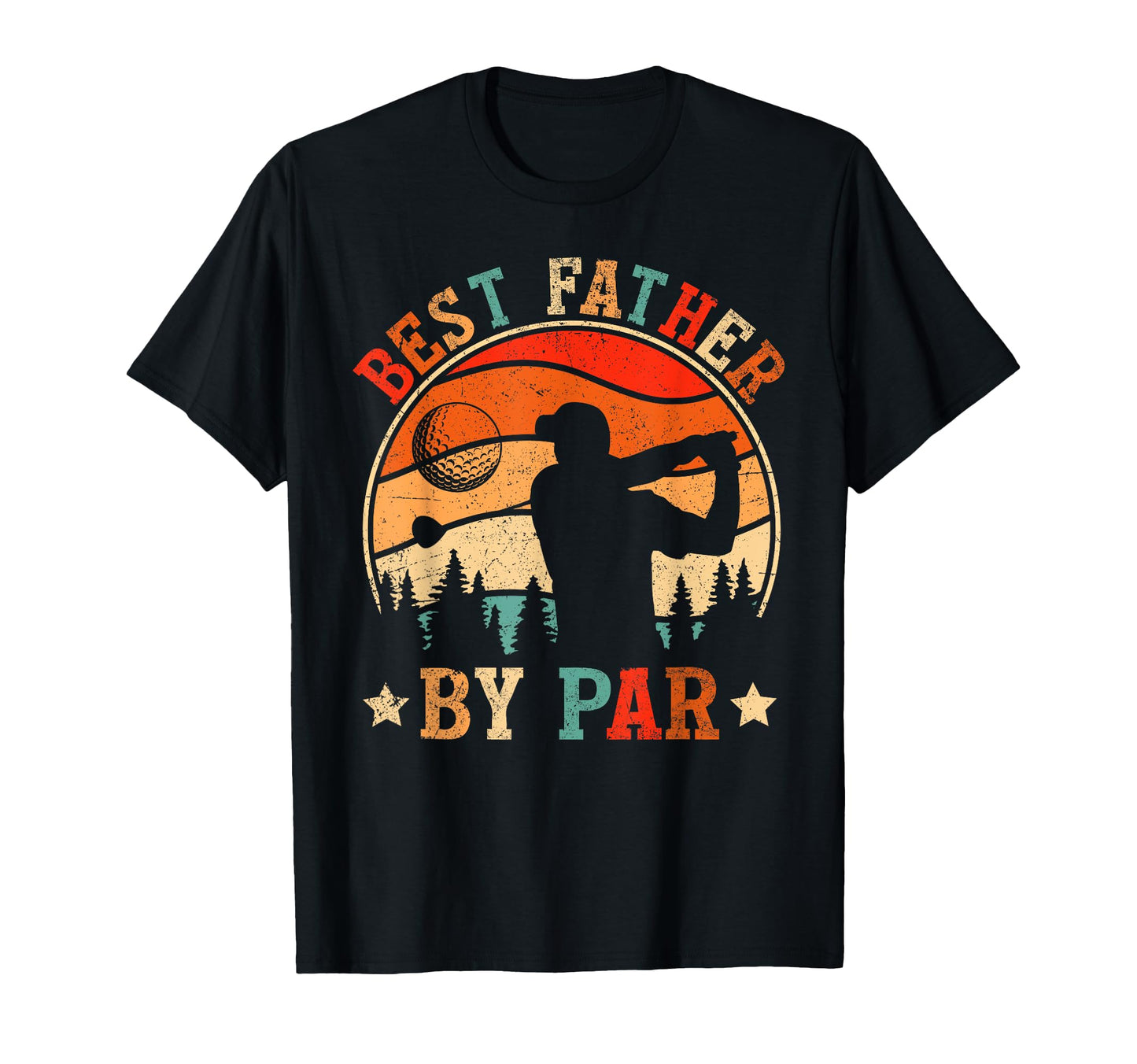 Best Father Par Golf Fathers Day Dad T-Shirt - Minimalist Print for Adults - T-Shirt, Sweatshirt, Hoodie