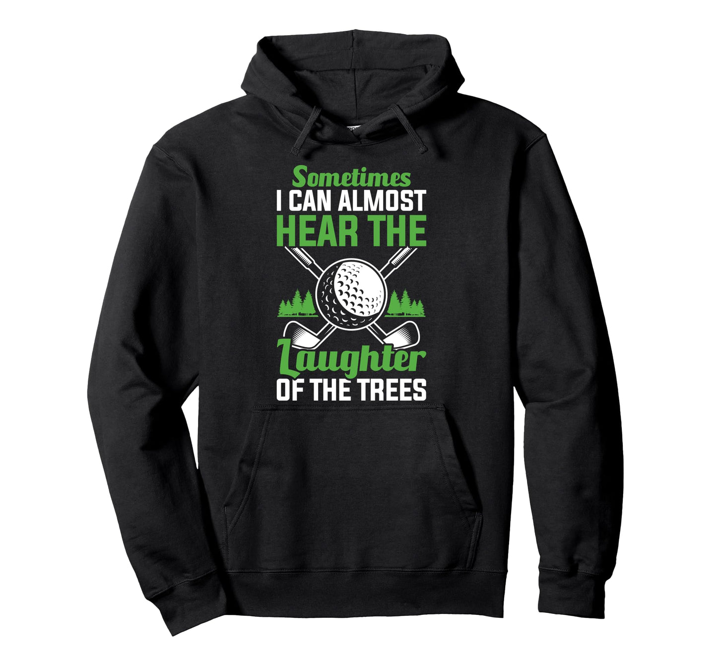 I Can Almost Hear Laughter Trees Miniature Hoodie - Trendy Graphic Unisex - T-Shirt, Sweatshirt, Hoodie