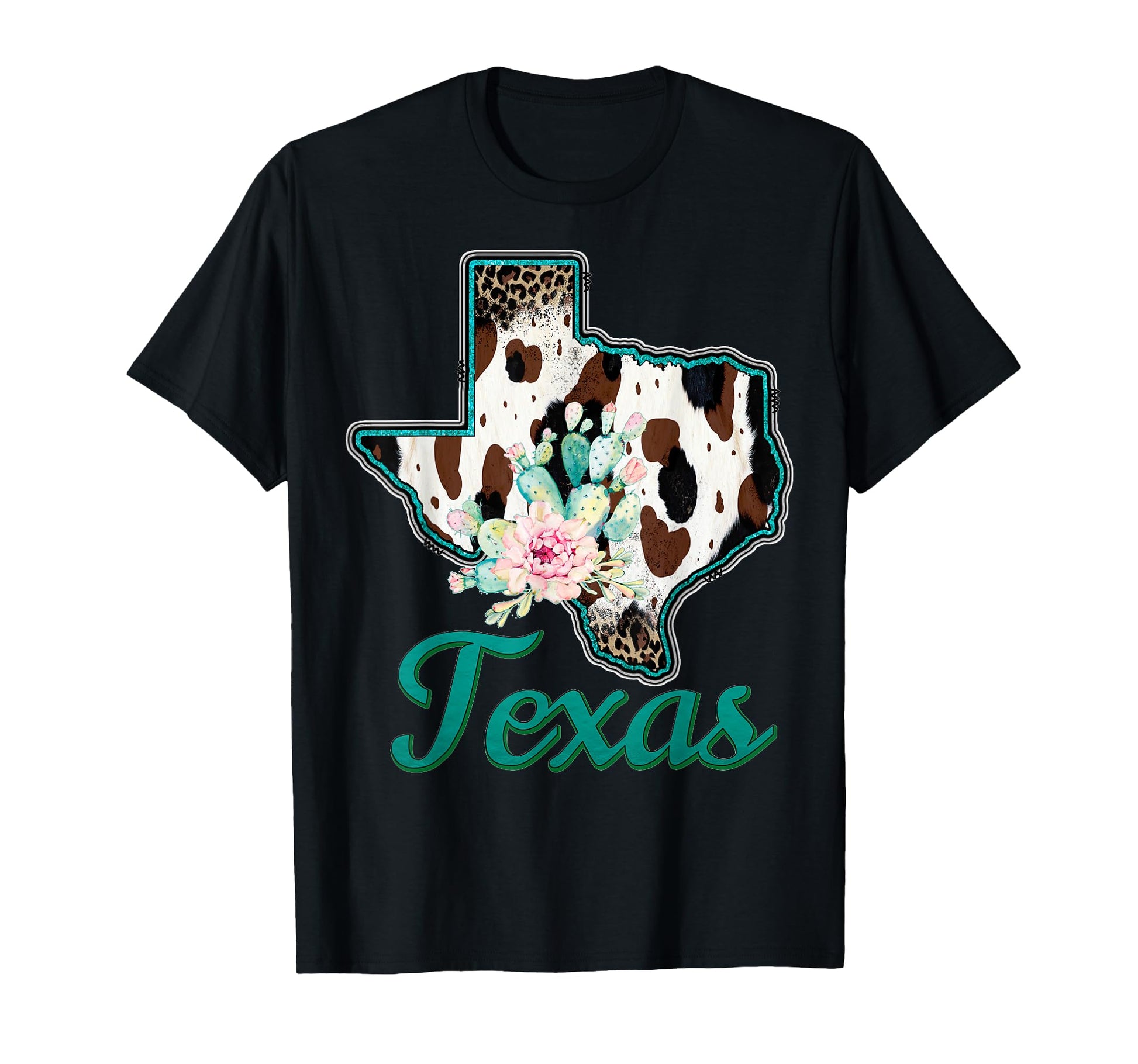 Animal Texas Lone Star State Cowboy T-Shirt - Minimalist Print for Adults - T-Shirt, Sweatshirt, Hoodie