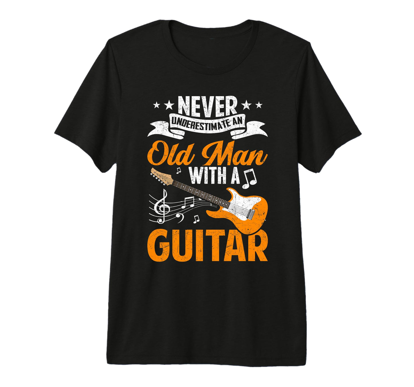 Fathers Day Never Underestimate Old T-Shirt - Trendy Graphic for Adults - T-Shirt, Sweatshirt, Hoodie