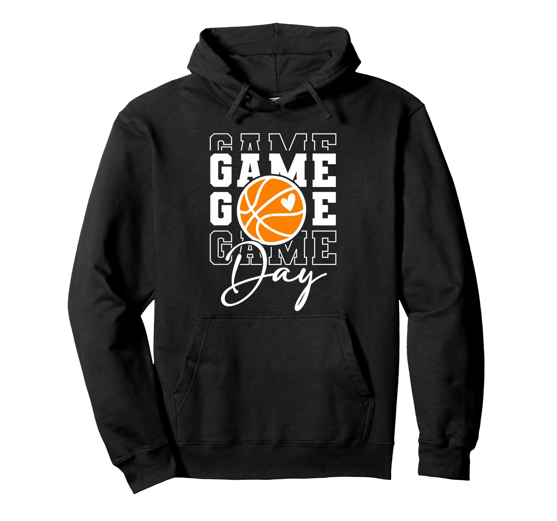 Basketball Game Day Hoodie - Aesthetic Graphic Unisex - T-Shirt, Sweatshirt, Hoodie
