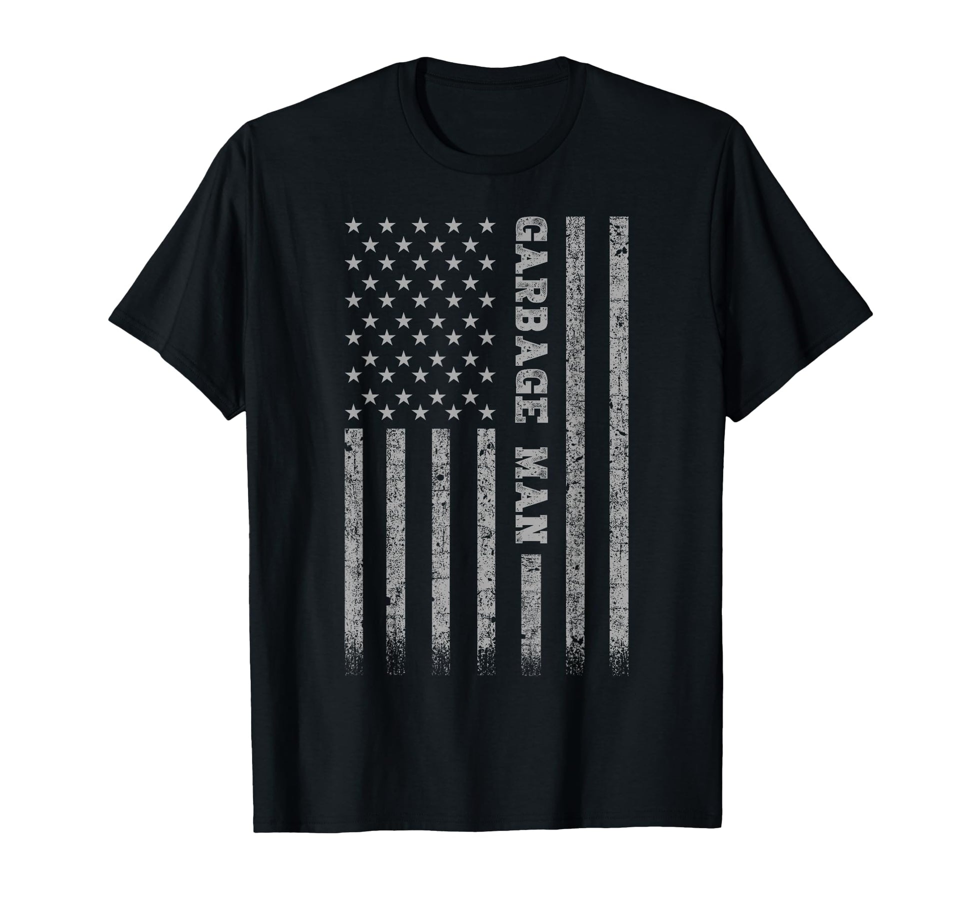 Garbage American Flag T-Shirt - Unique Graphic Men Women - T-Shirt, Sweatshirt, Hoodie