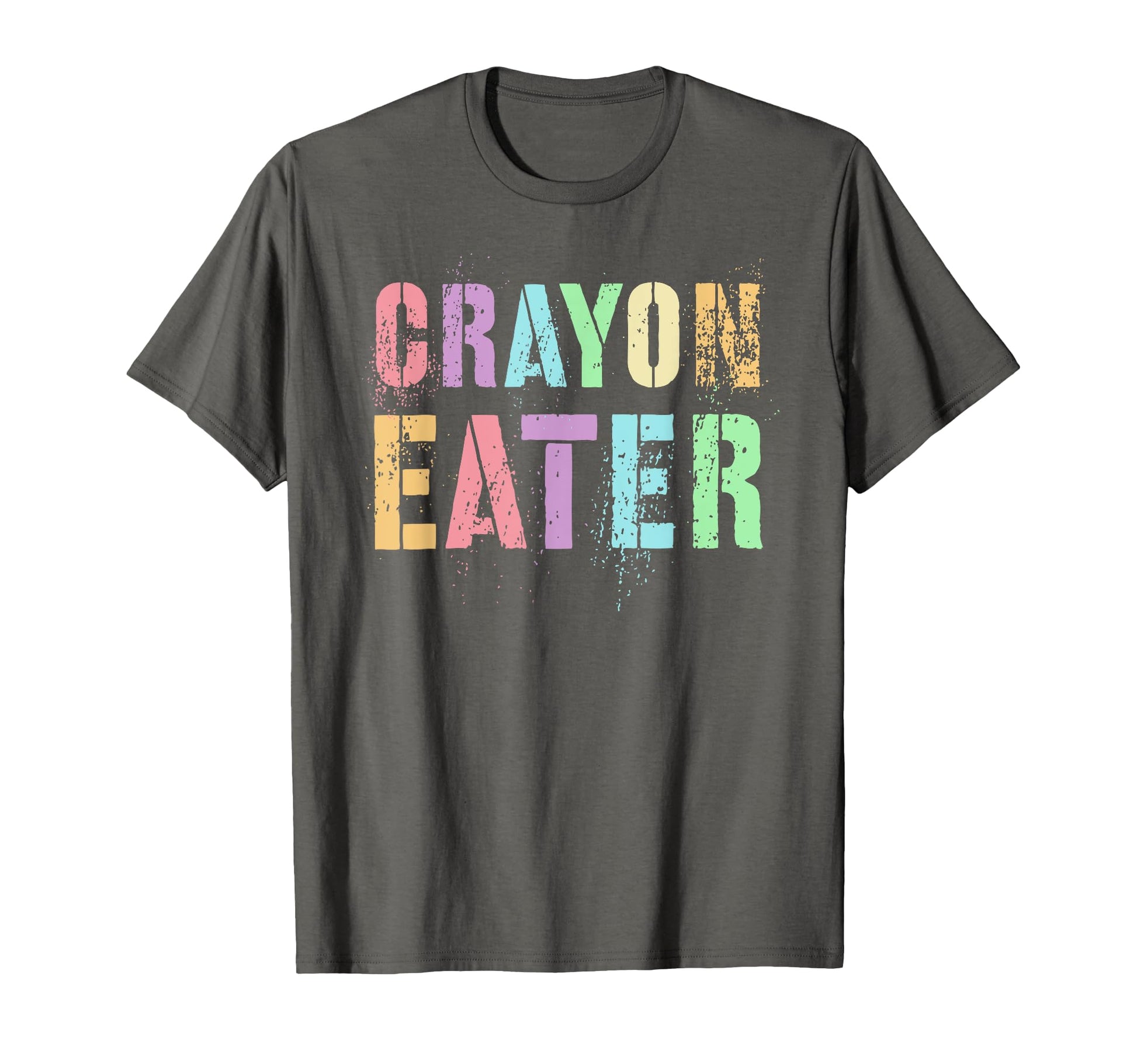 Funny Proud Crayon Eater Military T-Shirt - Aesthetic Graphic for Adults - T-Shirt, Sweatshirt, Hoodie
