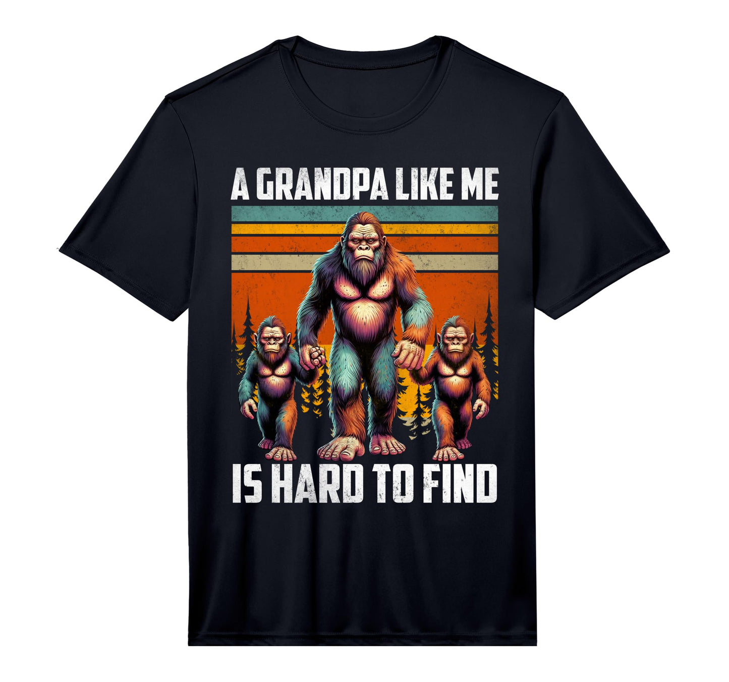 Grandpa Like Me Is Hard To Find T-Shirt - Custom Art Print Men Women - T-Shirt, Sweatshirt, Hoodie
