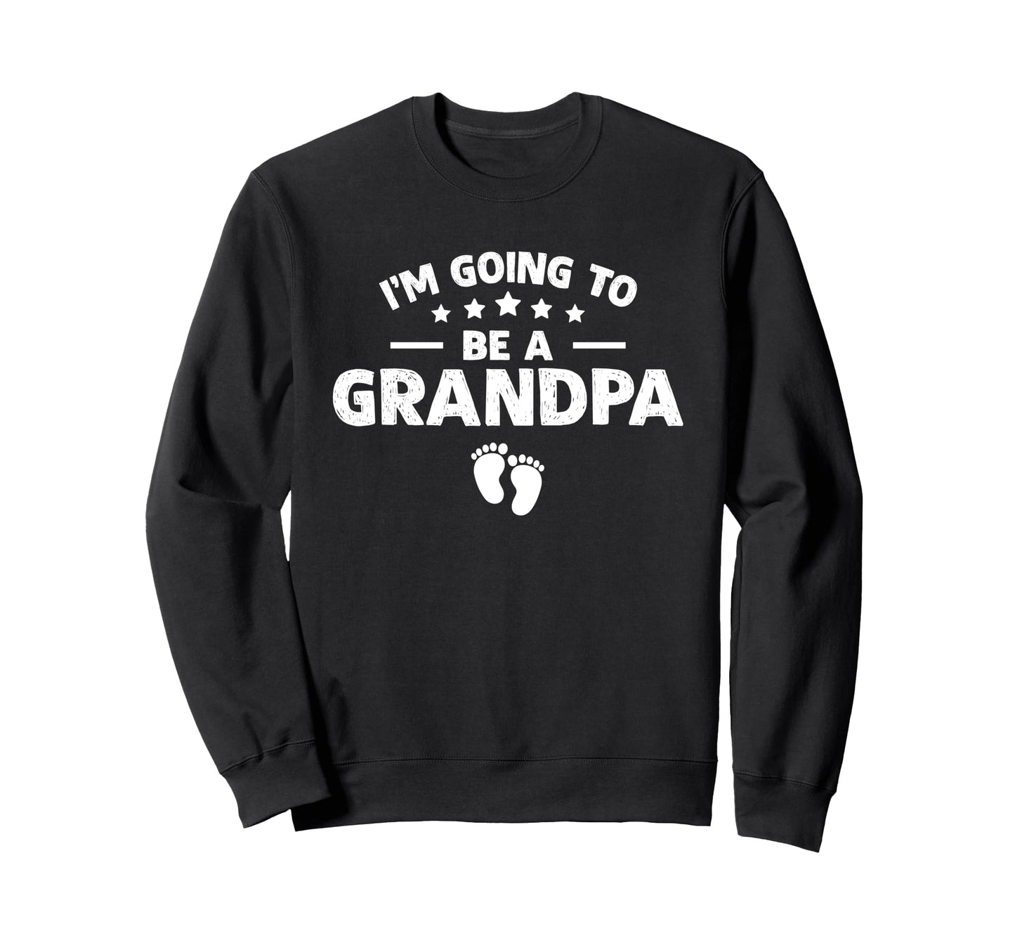 Promoted To Grandpa Announcement Sweatshirt - Aesthetic Graphic Unisex - T-Shirt, Sweatshirt, Hoodie